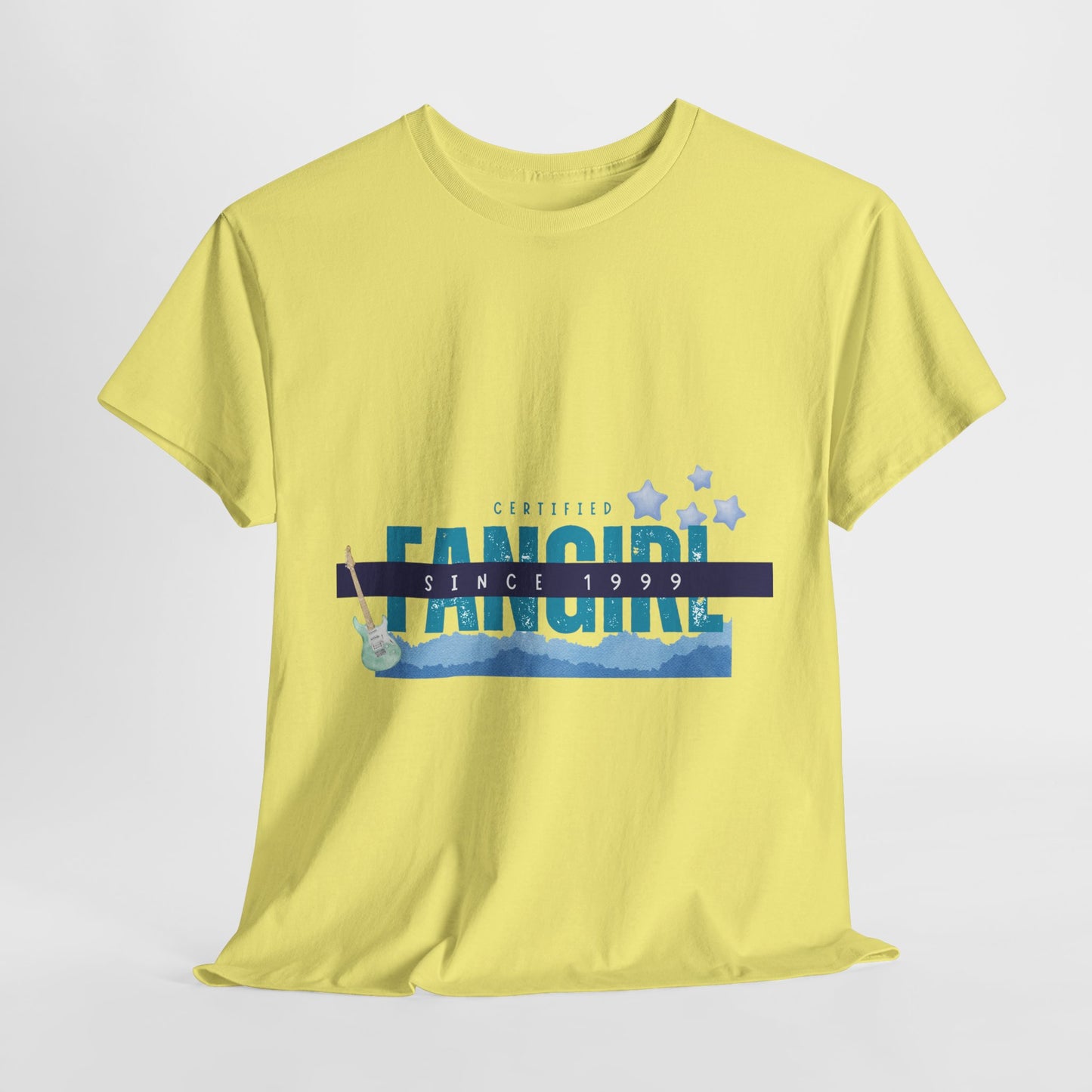 Certified Fangirl Since 1999 – Retro Pop Music Tee, Casual Tee, Graphic T-Shirt, Gift for Fans, Summer Wear, Everyday Comfort - Mixtape Hearts