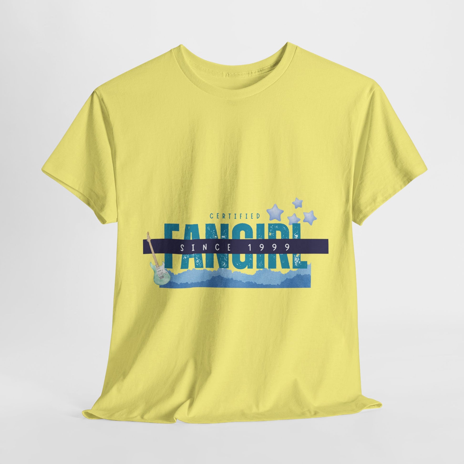 Certified Fangirl Since 1999 – Retro Pop Music Tee, Casual Tee, Graphic T-Shirt, Gift for Fans, Summer Wear, Everyday Comfort - Mixtape Hearts