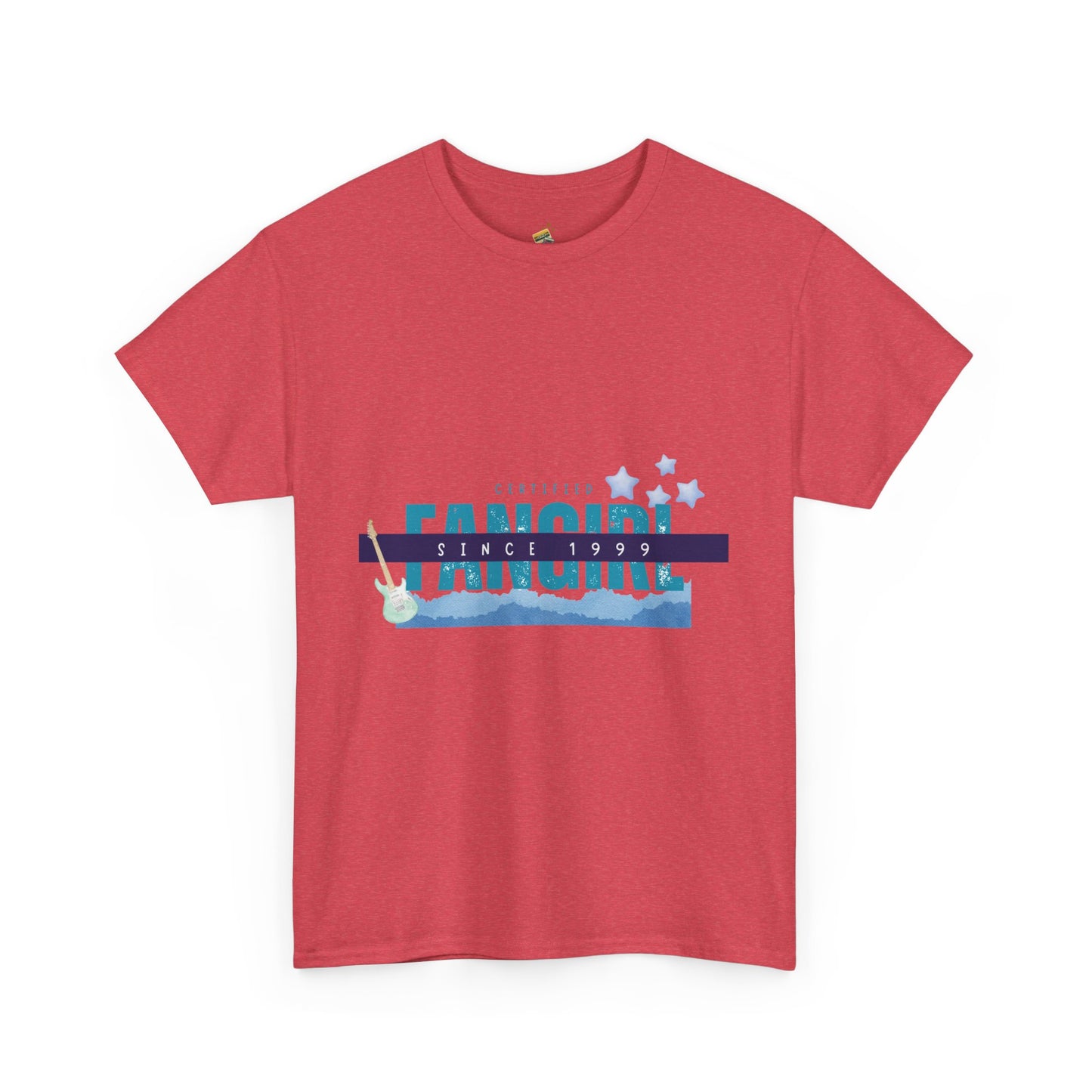 Certified Fangirl Since 1999 – Retro Pop Music Tee, Casual Tee, Graphic T-Shirt, Gift for Fans, Summer Wear, Everyday Comfort - Mixtape Hearts
