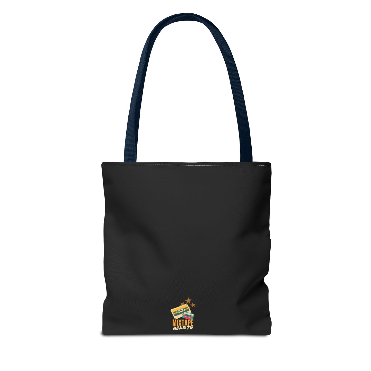 Pop Royalty – Nostalgic Music Tote - Mixtape Hearts