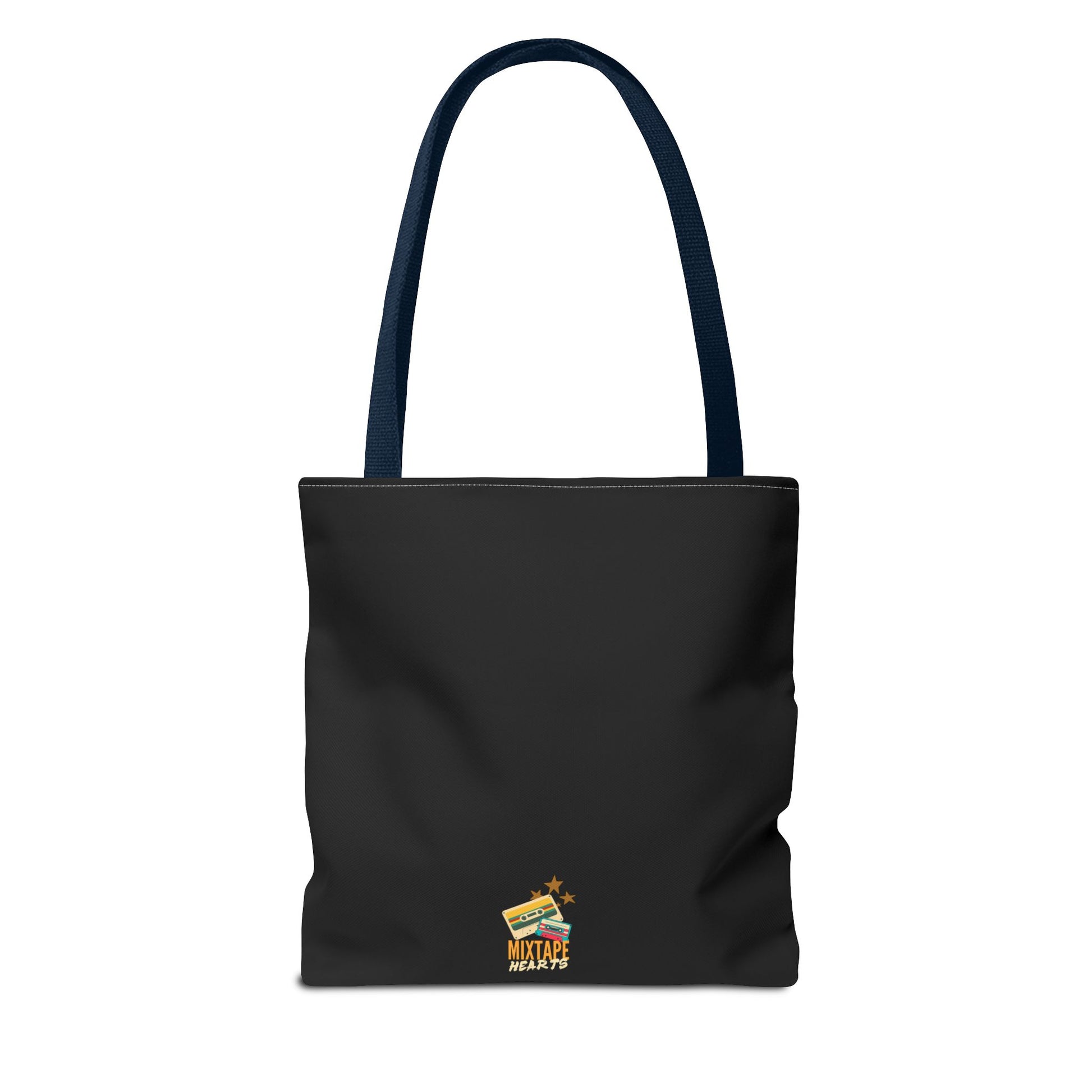 Pop Royalty – Nostalgic Music Tote - Mixtape Hearts