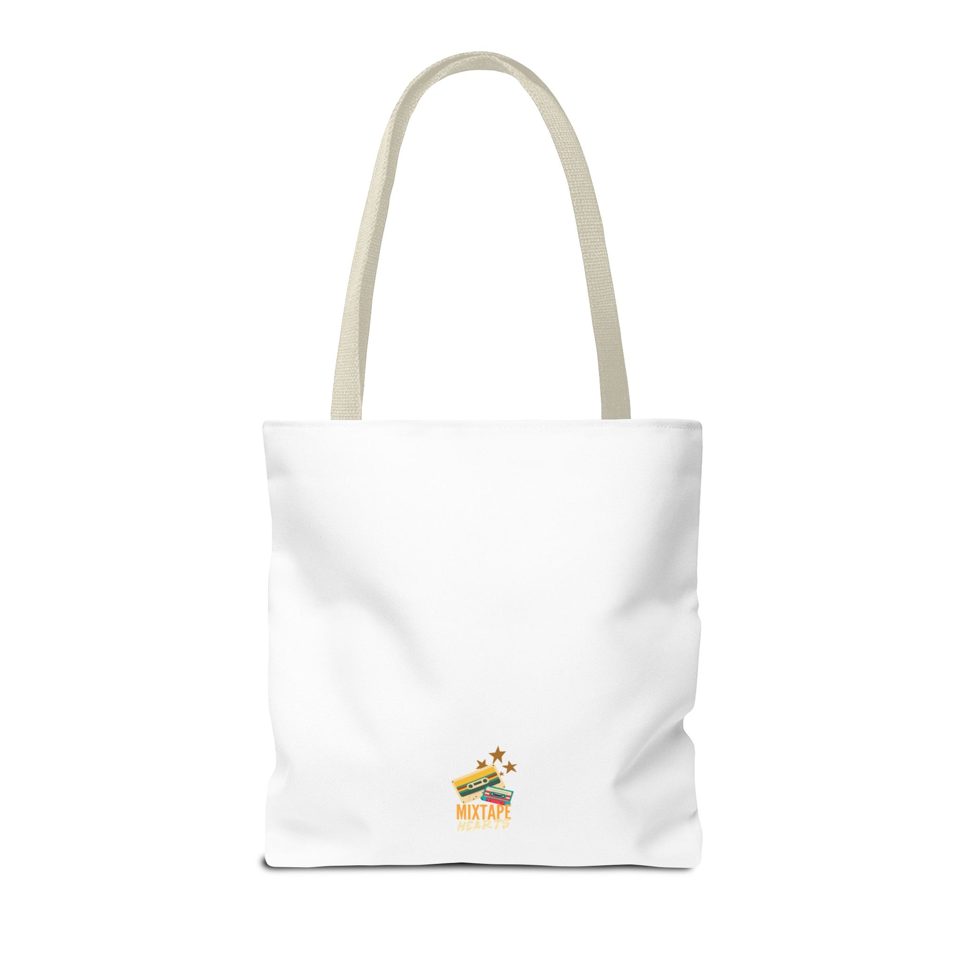 Certified Fanboy Since 1999 – Pop Music Tote Bag– Nostalgic Music Tote, Cute Tote, Gift for Fangirls, Fan Merchandise, Artsy Bag, AOP Design - Mixtape Hearts