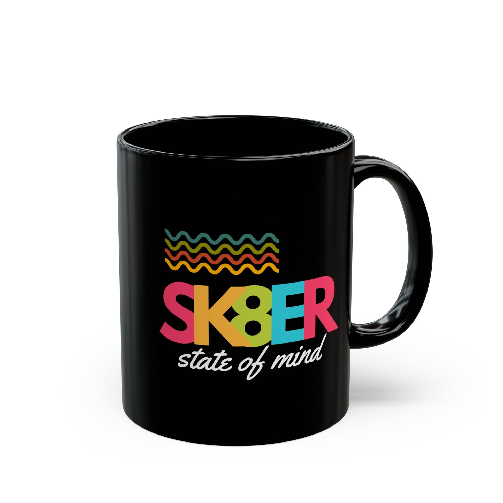 Sk8er State of Mind – Alt Energy Coffee Mug – Y2K Scene Girl Mug– Retro Music Lover Mug- Perfect Gift for Music Lovers, Coffee Enthusiasts, Rock Music Fans, Birthday, Valentine's Day, Home Office Decor - Mixtape Hearts