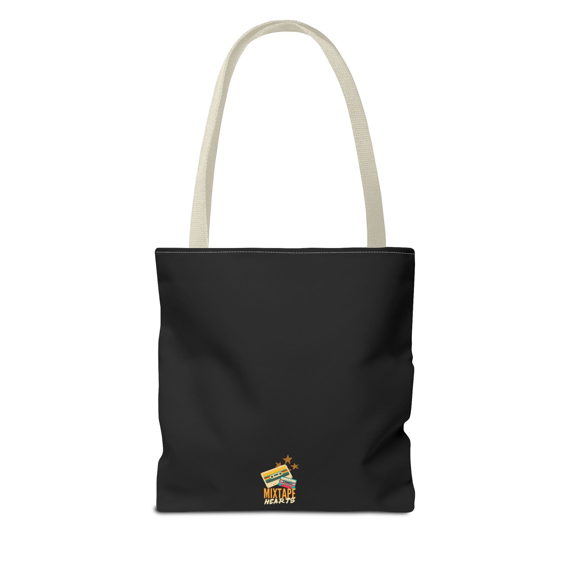 Pop Royalty – Nostalgic Music Tote - Mixtape Hearts