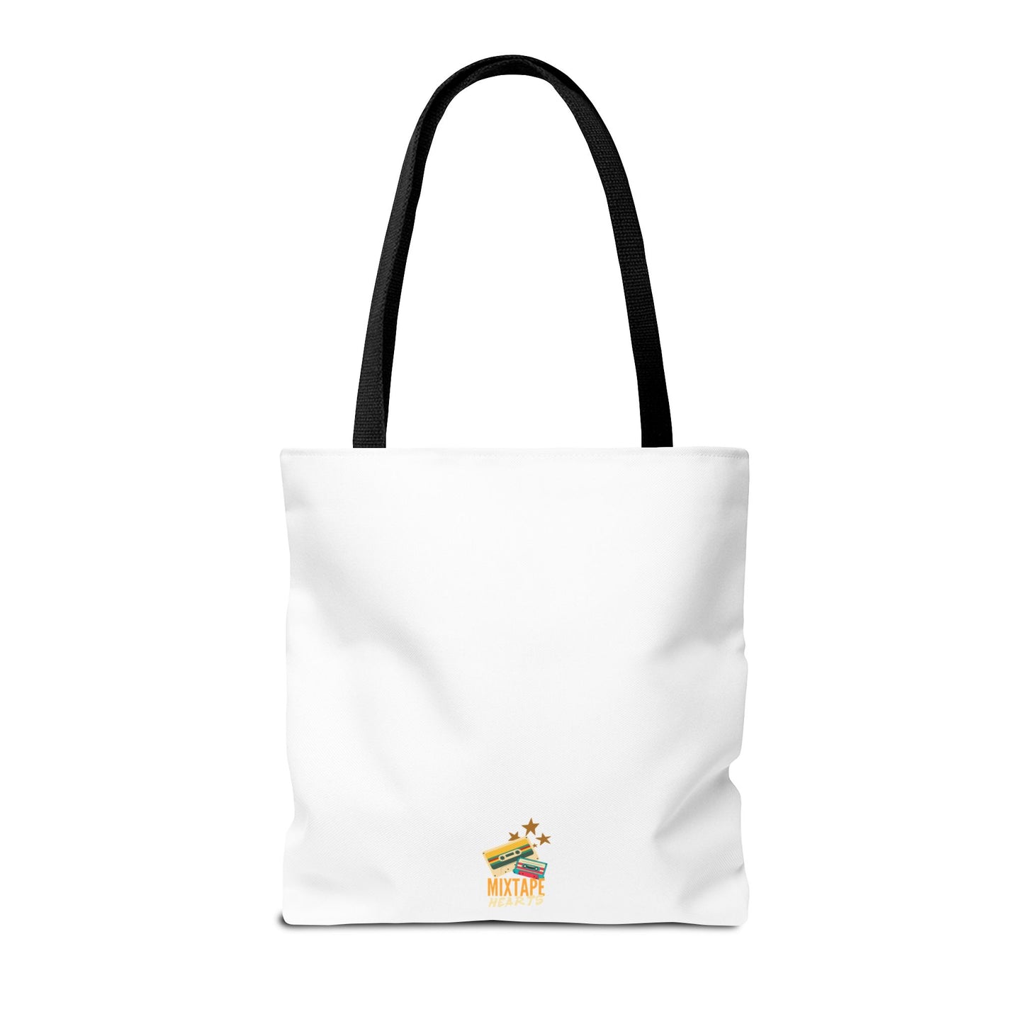 "Addicted to You" – Emotional Baggage Carry-All Tote | Pop Art Style, Gift for Music Lovers, Stylish Canvas Bag for Shopping, Fun Everyday Use, Unique [...] - Mixtape Hearts
