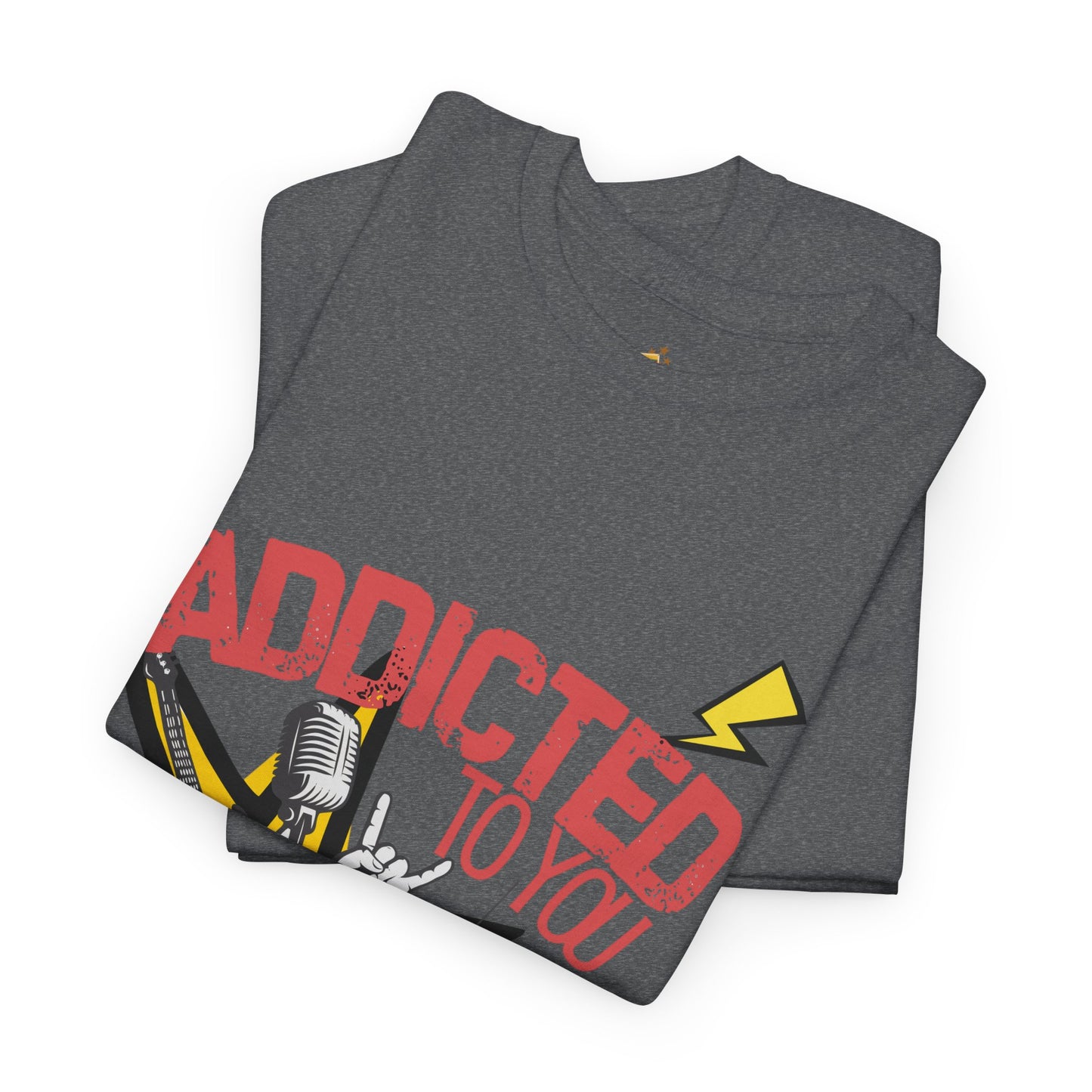 "Addicted to You" – Sad Songs & Soft Cotton Tee | Casual Graphic Tee, Gift for Music Lovers, Trendy Streetwear, Comfortable Everyday Wear, [...] - Mixtape Hearts