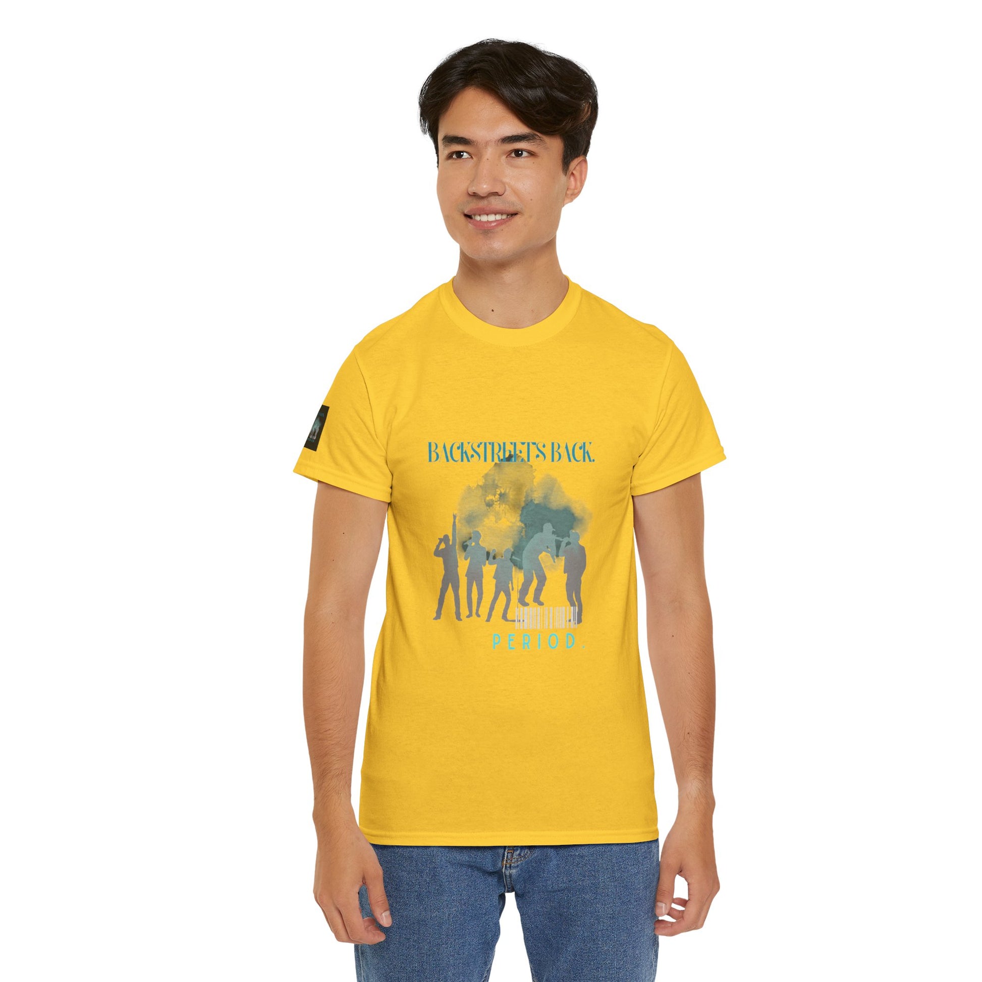 90s Pop Nostalgia Unisex Tee - Backstreet's Back Design - Mixtape Hearts