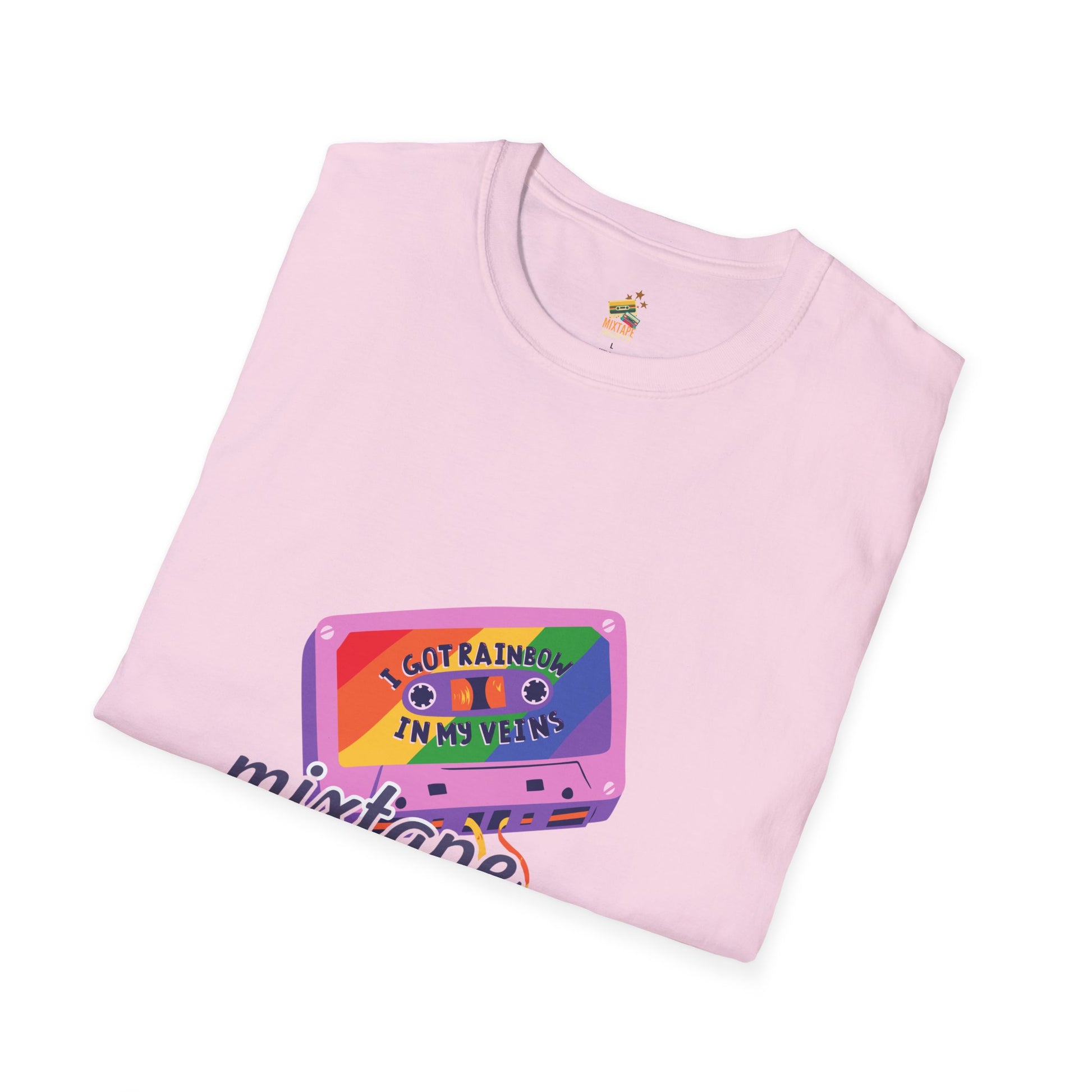 Raised on Boybands & Burnt CDs – Unisex T-Shirt– 90s Nostalgia Unisex Tee| Gift for Walkman Fans, Vintage Style Tee, Casual Wear, Concert Outfit, Unisex Apparel - Mixtape Hearts