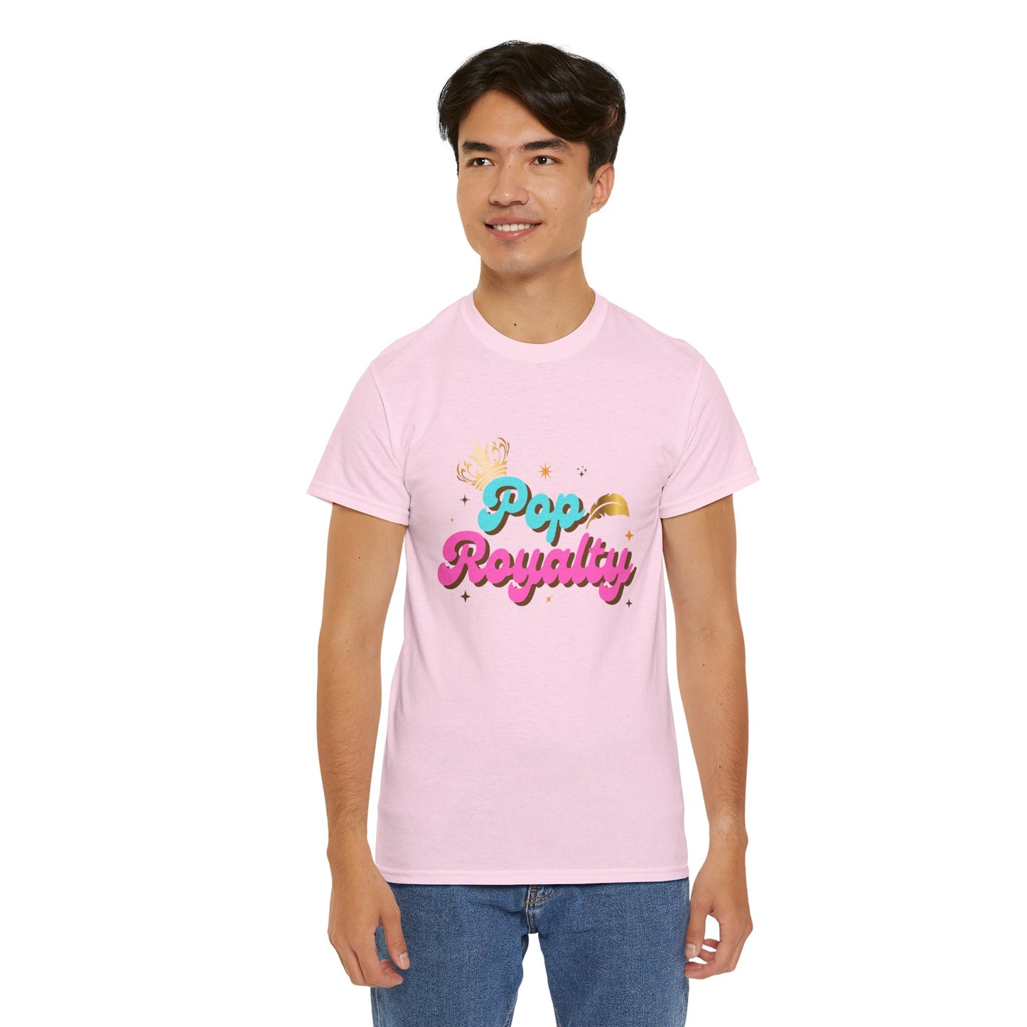 Pop Royalty – Unisex T-Shirt, Retro Pop Music Tee, Casual Tee, Graphic T-Shirt, Gift for Fans, Summer Wear, Everyday Comfort