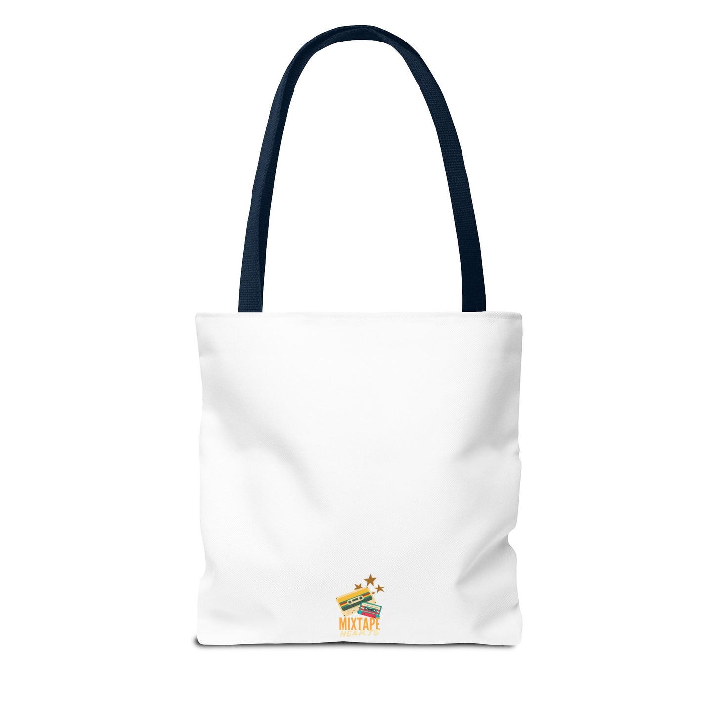 Too Many Posters, Not Enough Wall – Fangirl Era Tote Bag - AOP, Fun and Stylish, Perfect for Music Lovers, Gift for Friends, Everyday Use, Beach Bag, Eco-Friendly - Mixtape Hearts