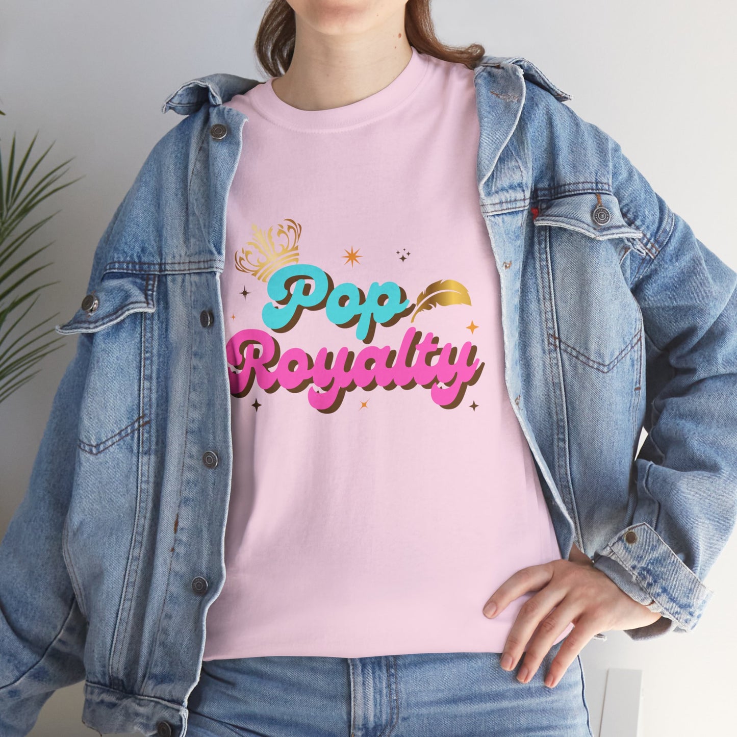 Pop Royalty – Unisex T-Shirt, Retro Pop Music Tee, Casual Tee, Graphic T-Shirt, Gift for Fans, Summer Wear, Everyday Comfort