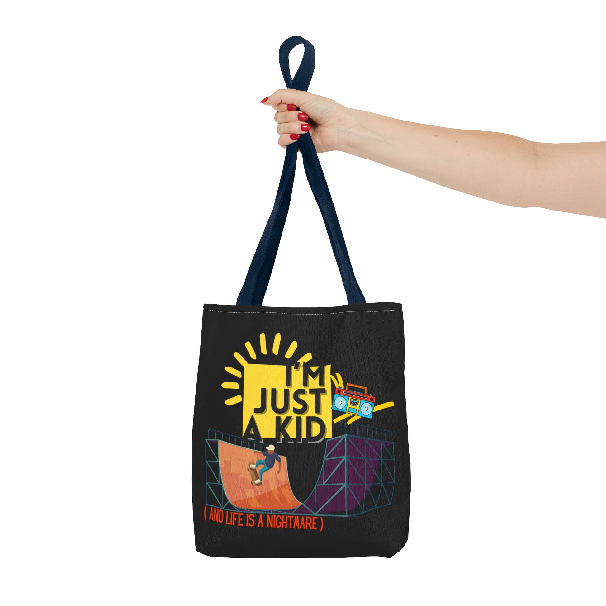 “I’m Just a Kid” Emotional Baggage Tote - Mixtape Hearts