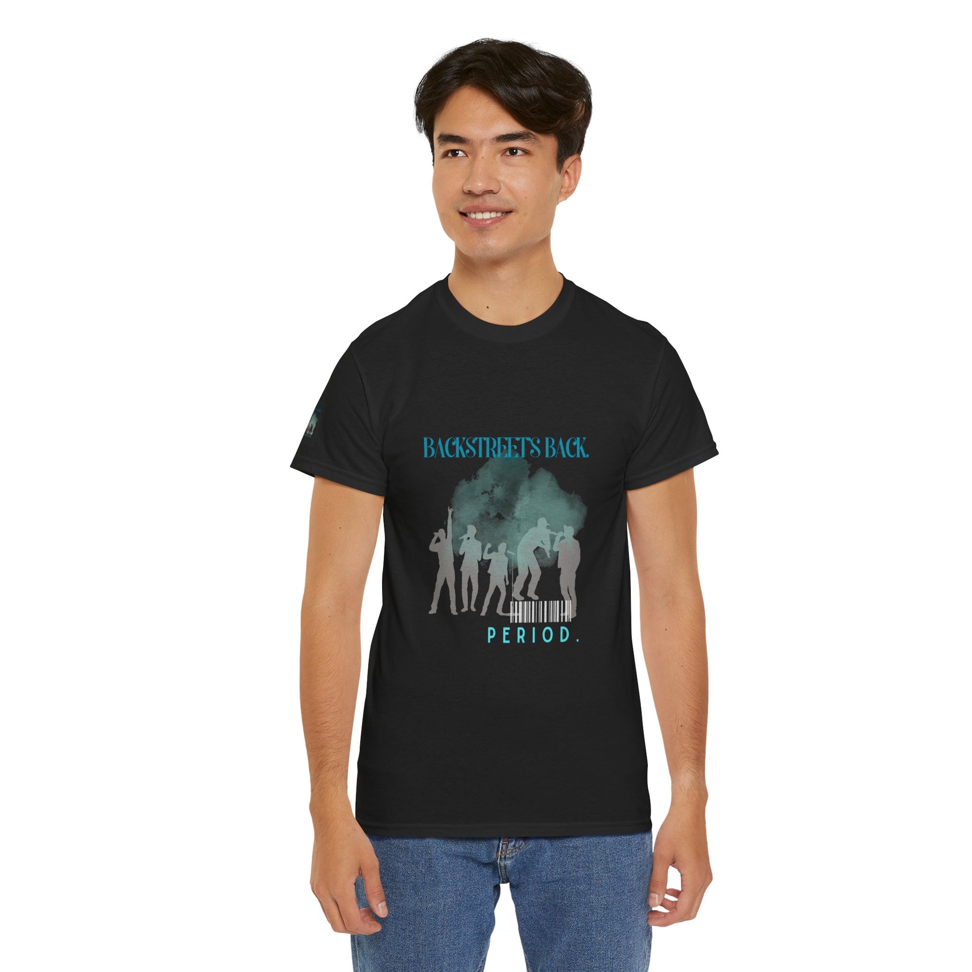 90s Pop Nostalgia Unisex Tee - Backstreet's Back Design - Mixtape Hearts