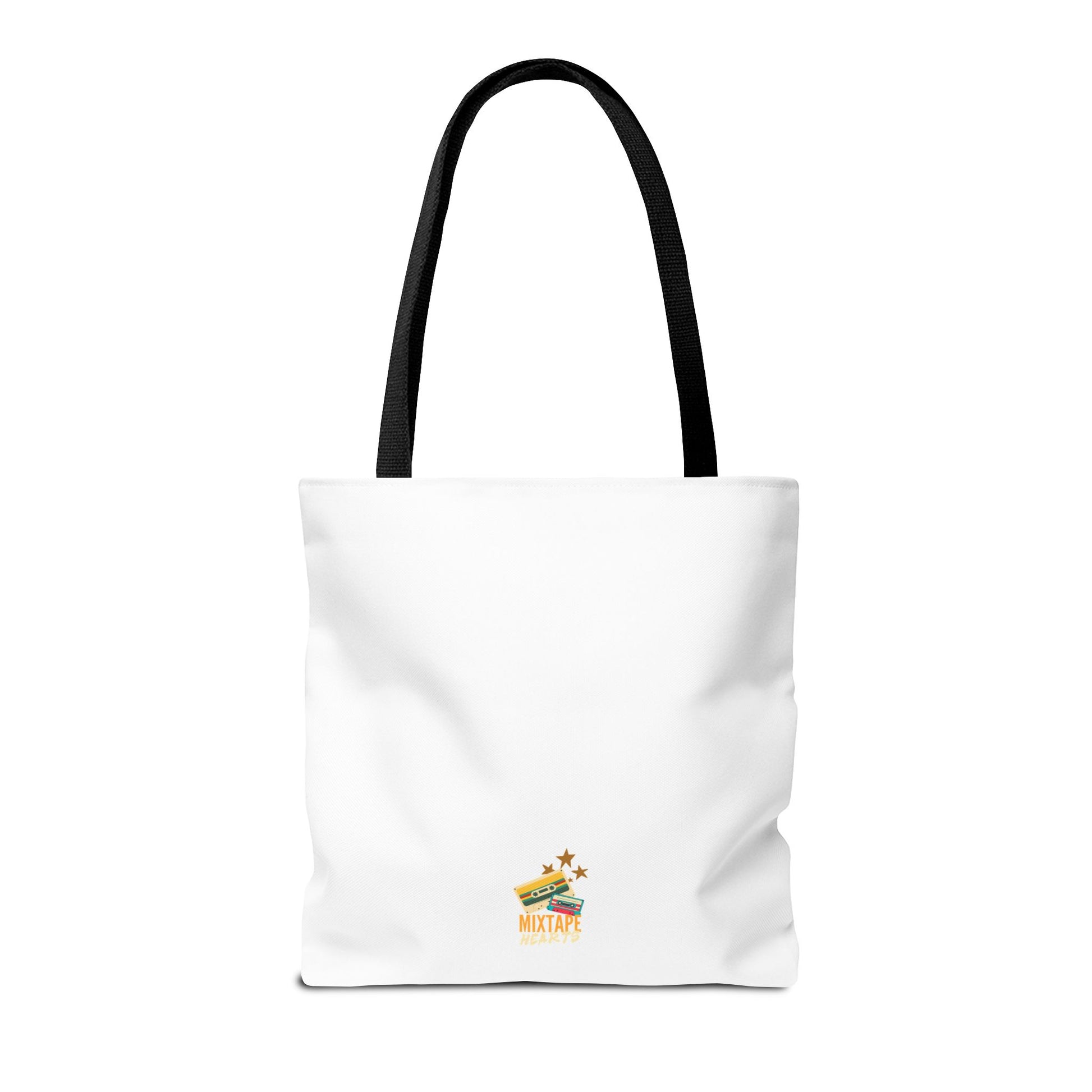 Certified Fanboy Since 1999 – Pop Music Tote Bag– Nostalgic Music Tote, Cute Tote, Gift for Fangirls, Fan Merchandise, Artsy Bag, AOP Design - Mixtape Hearts