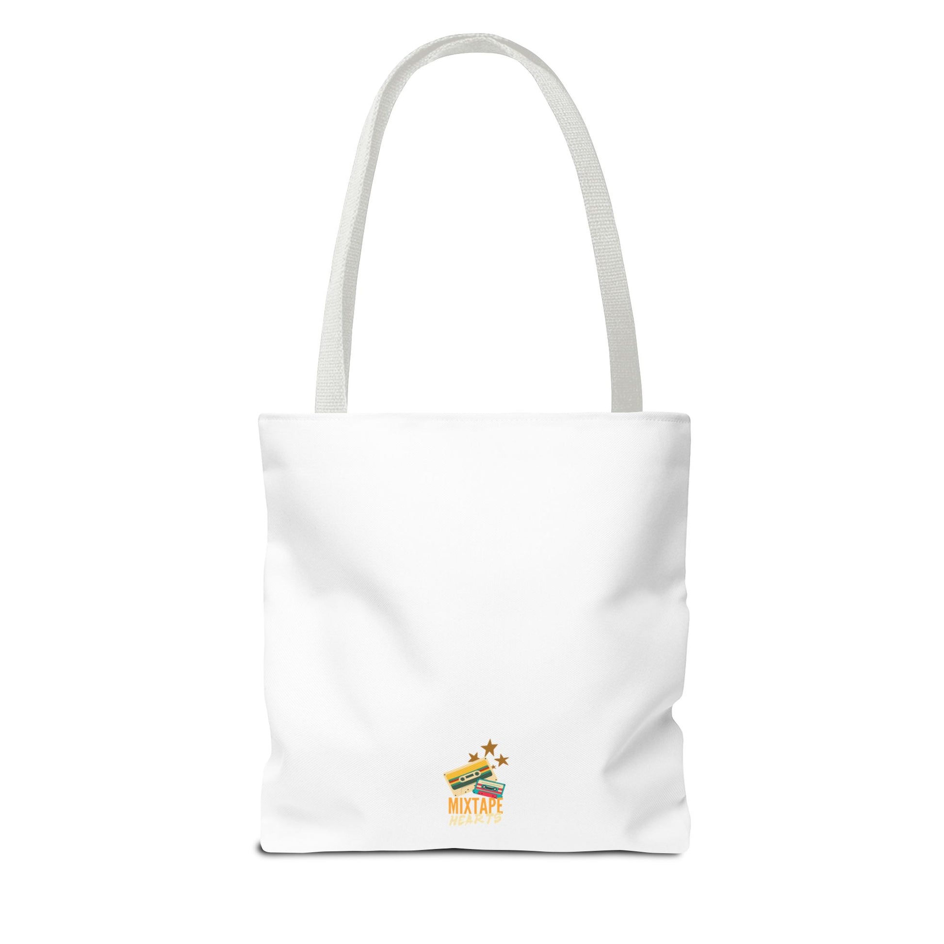 Certified Fanboy Since 1999 – Pop Music Tote Bag– Nostalgic Music Tote, Cute Tote, Gift for Fangirls, Fan Merchandise, Artsy Bag, AOP Design - Mixtape Hearts