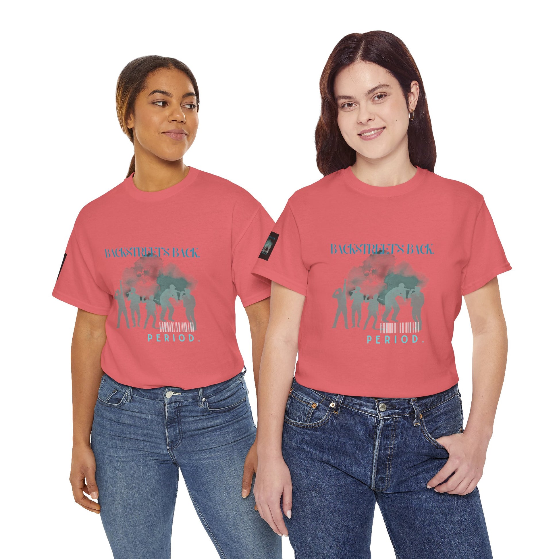 90s Pop Nostalgia Unisex Tee - Backstreet's Back Design - Mixtape Hearts