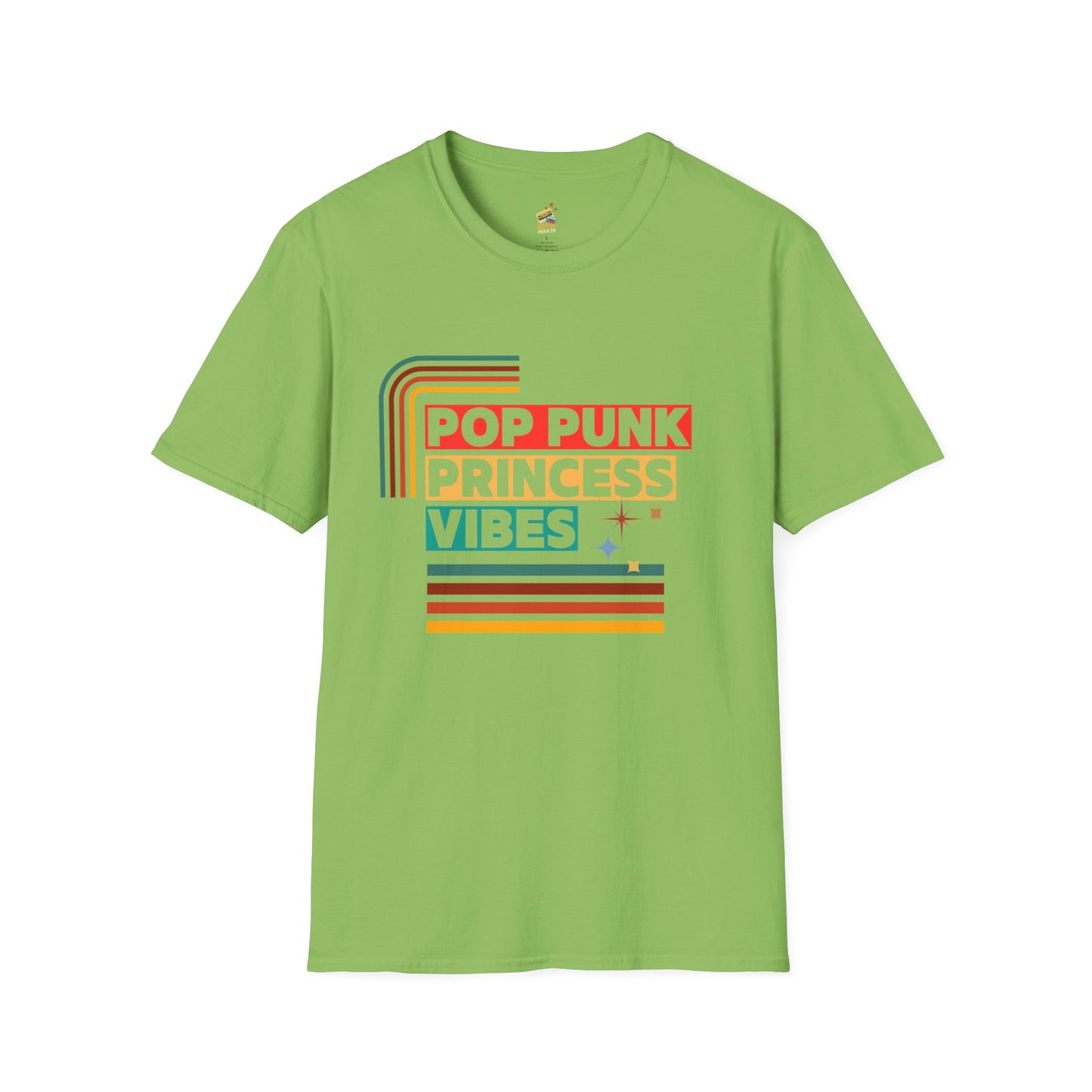 Pop Punk Princess Vibes – Graphic Tee for Alt Girls– Emotional Nostalgia T-Shirt – 90s Nostalgia Unisex Tee| Gift for Walkman Fans, Vintage Style Tee, Casual Wear, Concert Outfit, Unisex Apparel - Mixtape Hearts