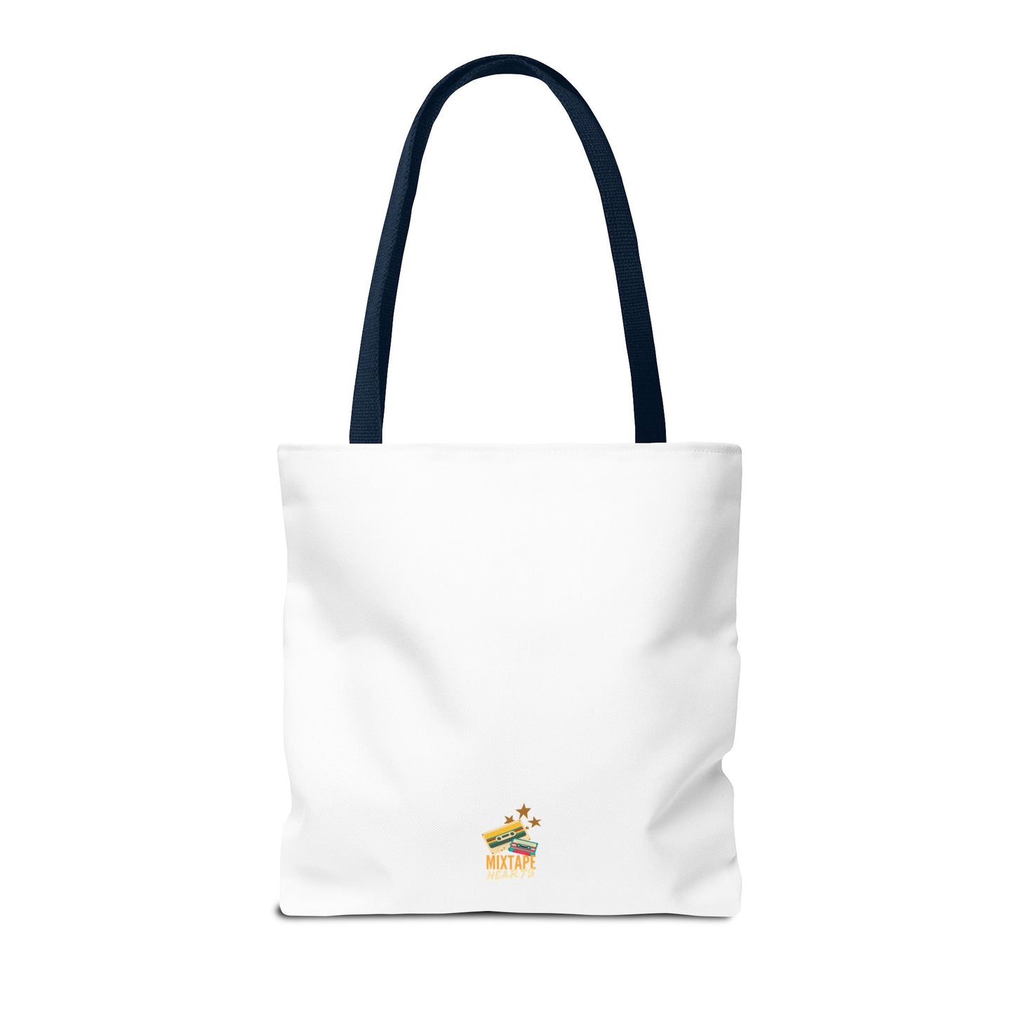 My Playlist Was My Diary – Emotional Era Tote Bag - AOP, Fun and Stylish, Perfect for Music Lovers, Gift for Friends, Everyday Use, Beach Bag, Eco-Friendly - Mixtape Hearts