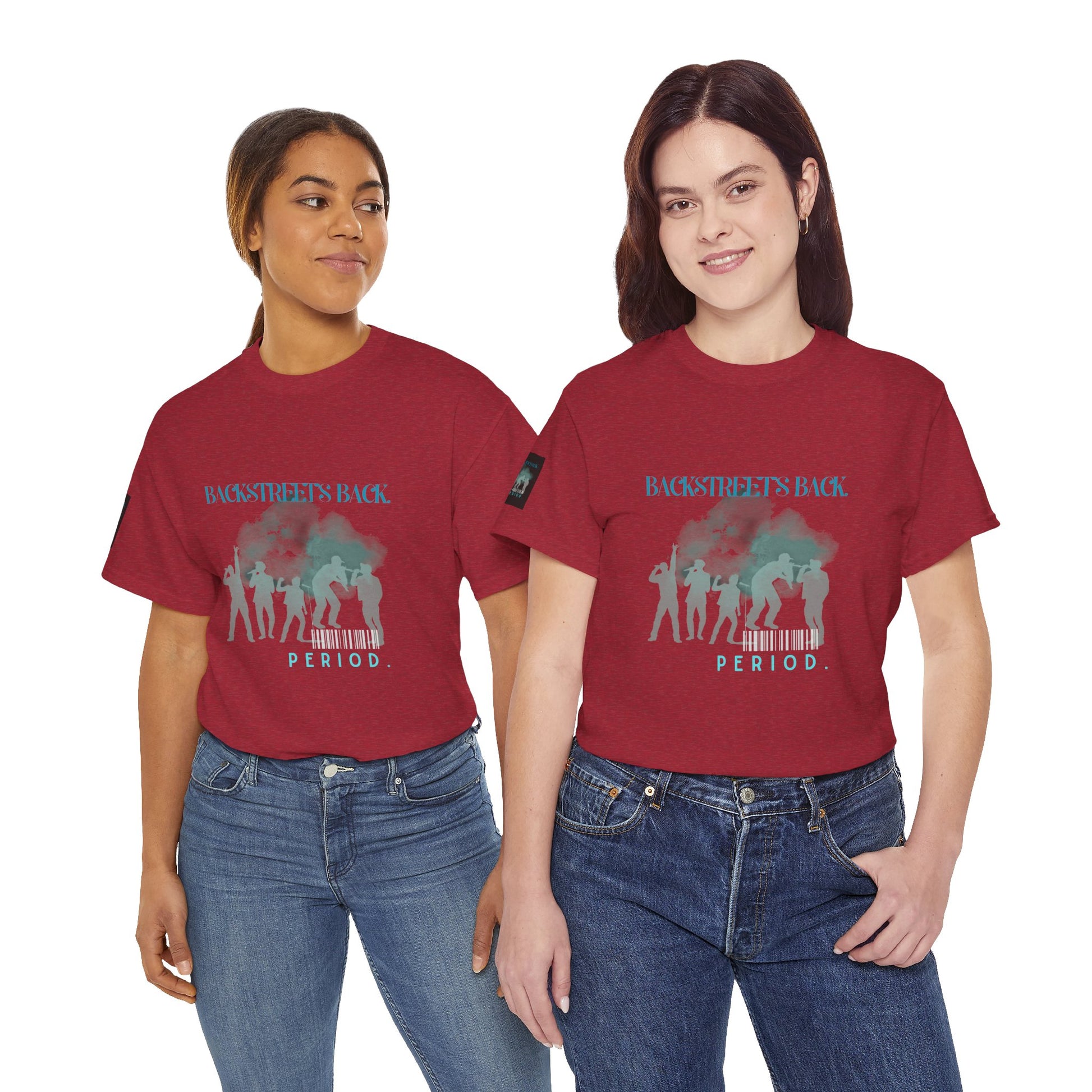 90s Pop Nostalgia Unisex Tee - Backstreet's Back Design - Mixtape Hearts