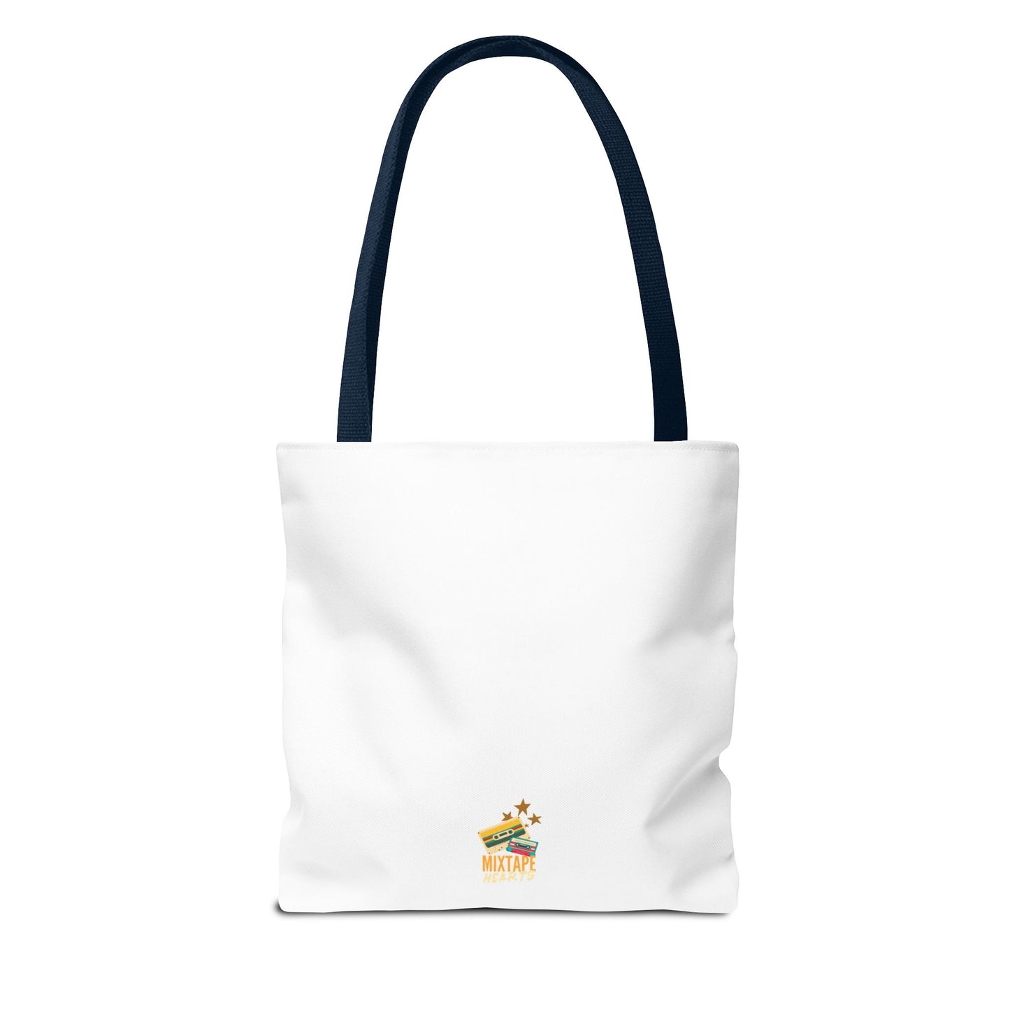 “I’m Just a Kid” Emotional Baggage Tote, Fun Kids Tote, Birthday Gift, School Bag, Everyday Essentials, AOP Design - Mixtape Hearts