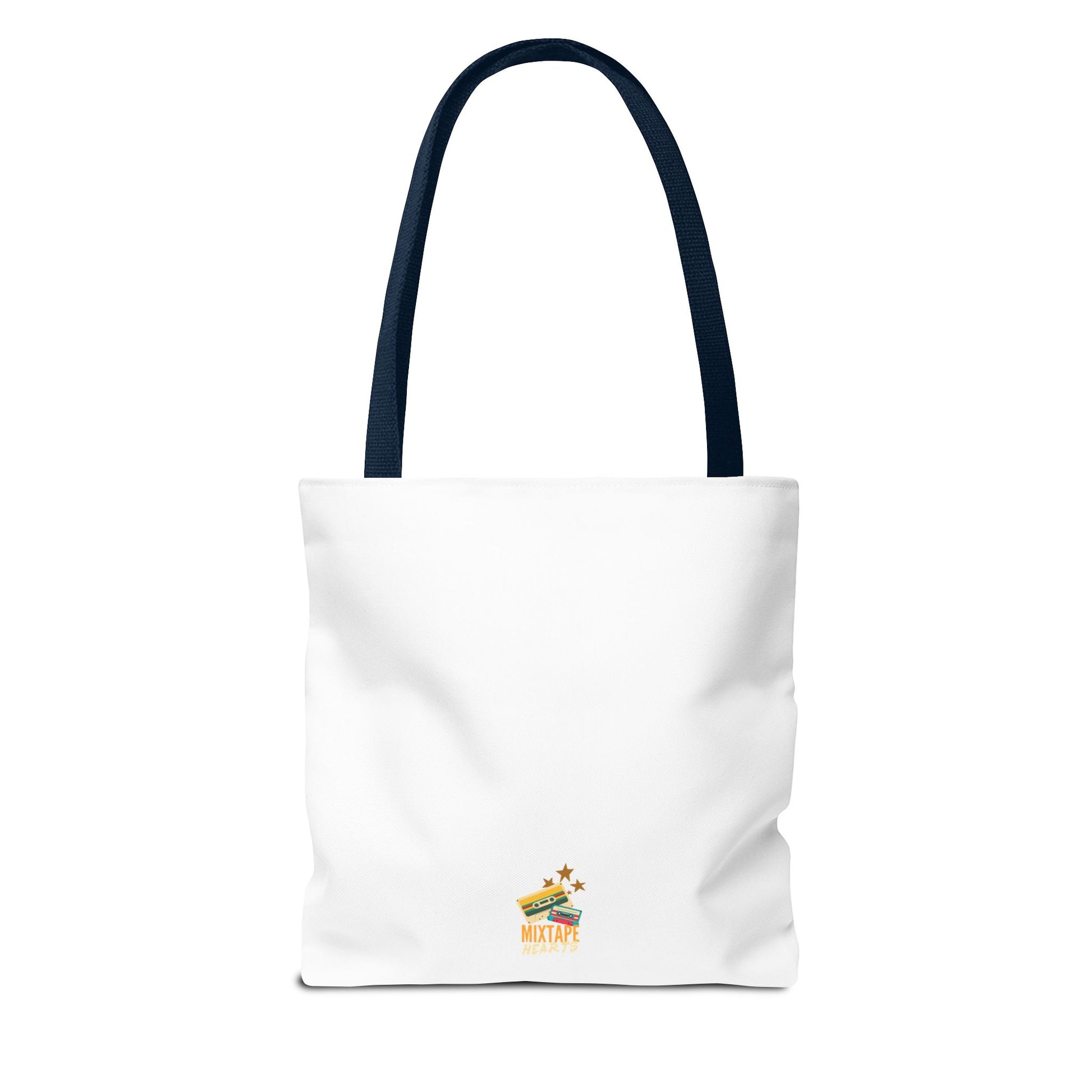 “I’m Just a Kid” Emotional Baggage Tote, Fun Kids Tote, Birthday Gift, School Bag, Everyday Essentials, AOP Design - Mixtape Hearts