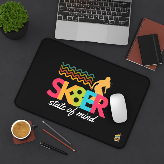 Sk8er State of Mind – Alt Girl Desk Mat– Y2K Emo Desk Mat – Pop Culture Desk Mat – Retro 90s Desk Mat, Vintage Walkman Design, Cute Office Decor, Gift for Music Lovers, Retro Accessories, Home Workspace