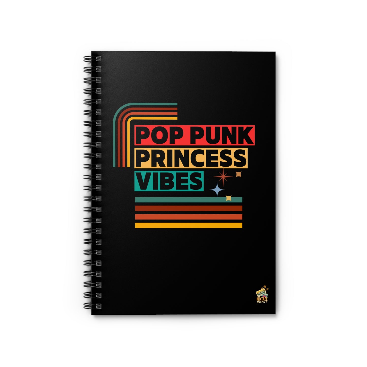 Pop Punk Princess Vibes – Sad Bops Journal– Funny Fan Journal– Nostalgia-Inspired Journal - Cute Stationery, Journal for Fans, Gift for Creatives, School Supplies, Writing Journal