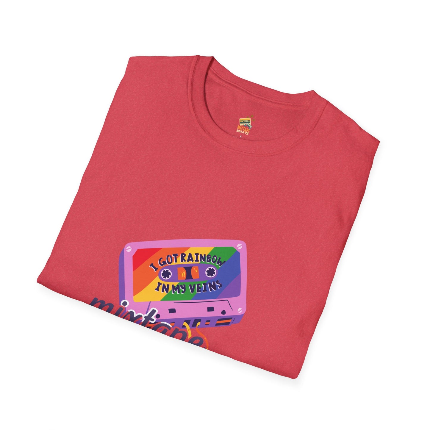 Raised on Boybands & Burnt CDs – Unisex T-Shirt– 90s Nostalgia Unisex Tee| Gift for Walkman Fans, Vintage Style Tee, Casual Wear, Concert Outfit, Unisex Apparel - Mixtape Hearts