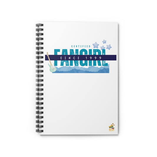 Certified Fangirl Since 1999 – Nostalgia-Inspired Journal - Cute Stationery, Journal for Fans, Gift for Creatives, School Supplies, Writing Journal - Mixtape Hearts