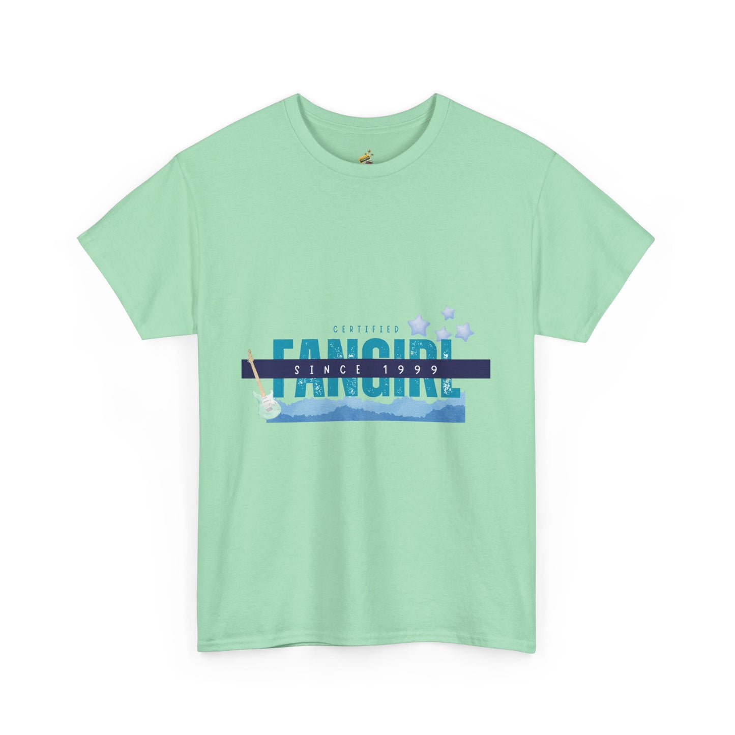 Certified Fangirl Since 1999 – Retro Pop Music Tee, Casual Tee, Graphic T-Shirt, Gift for Fans, Summer Wear, Everyday Comfort - Mixtape Hearts