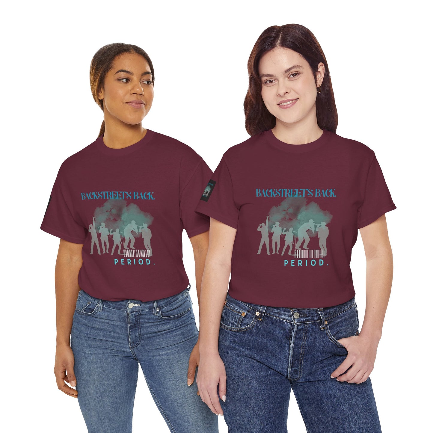 90s Pop Nostalgia Unisex Tee - Backstreet's Back Design - Mixtape Hearts