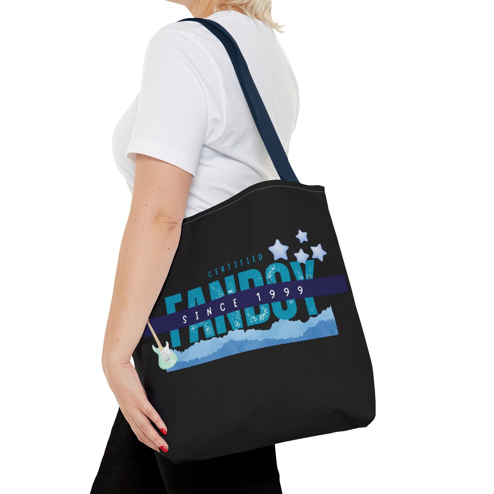 Certified Fanboy Since 1999 – Pop Music Tote Bag – Nostalgic Music Tote - Mixtape Hearts
