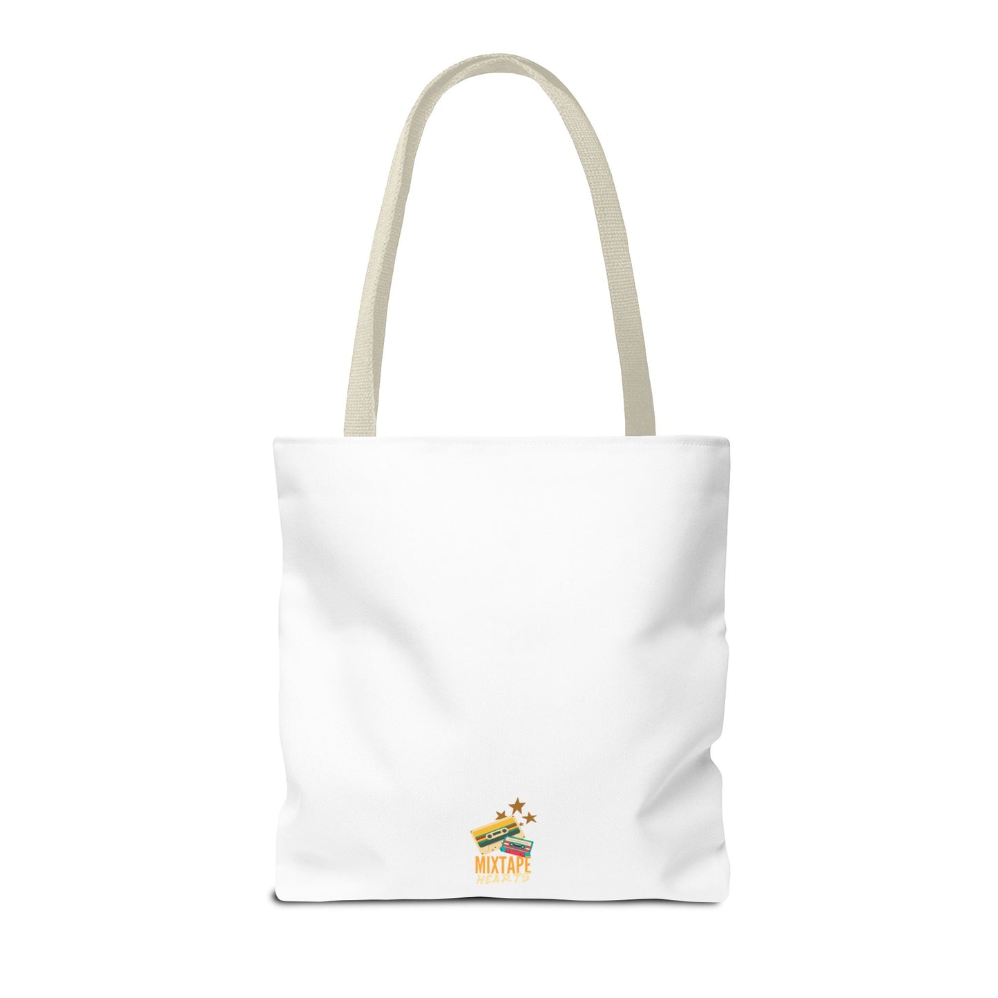 "Addicted to You" – Emotional Baggage Carry-All Tote | Pop Art Style, Gift for Music Lovers, Stylish Canvas Bag for Shopping, Fun Everyday Use, Unique [...] - Mixtape Hearts