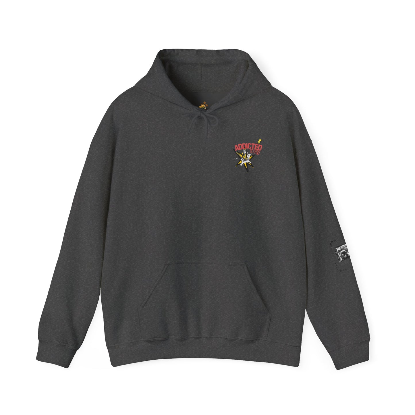 "Addicted to You" – Hoodie for the Lovesick & Lyrical - Addicted to You, Cute Gift for Her, Stylish Streetwear, Cozy Layering Piece, Unique Graphic Hoodie
