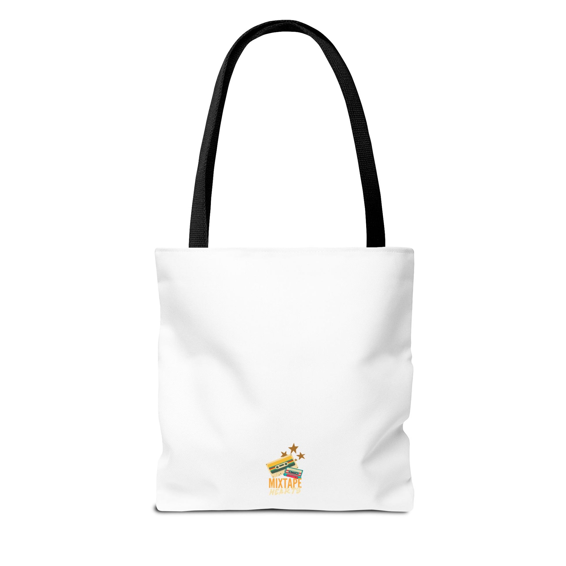 Certified Fanboy Since 1999 – Pop Music Tote Bag– Nostalgic Music Tote, Cute Tote, Gift for Fangirls, Fan Merchandise, Artsy Bag, AOP Design - Mixtape Hearts