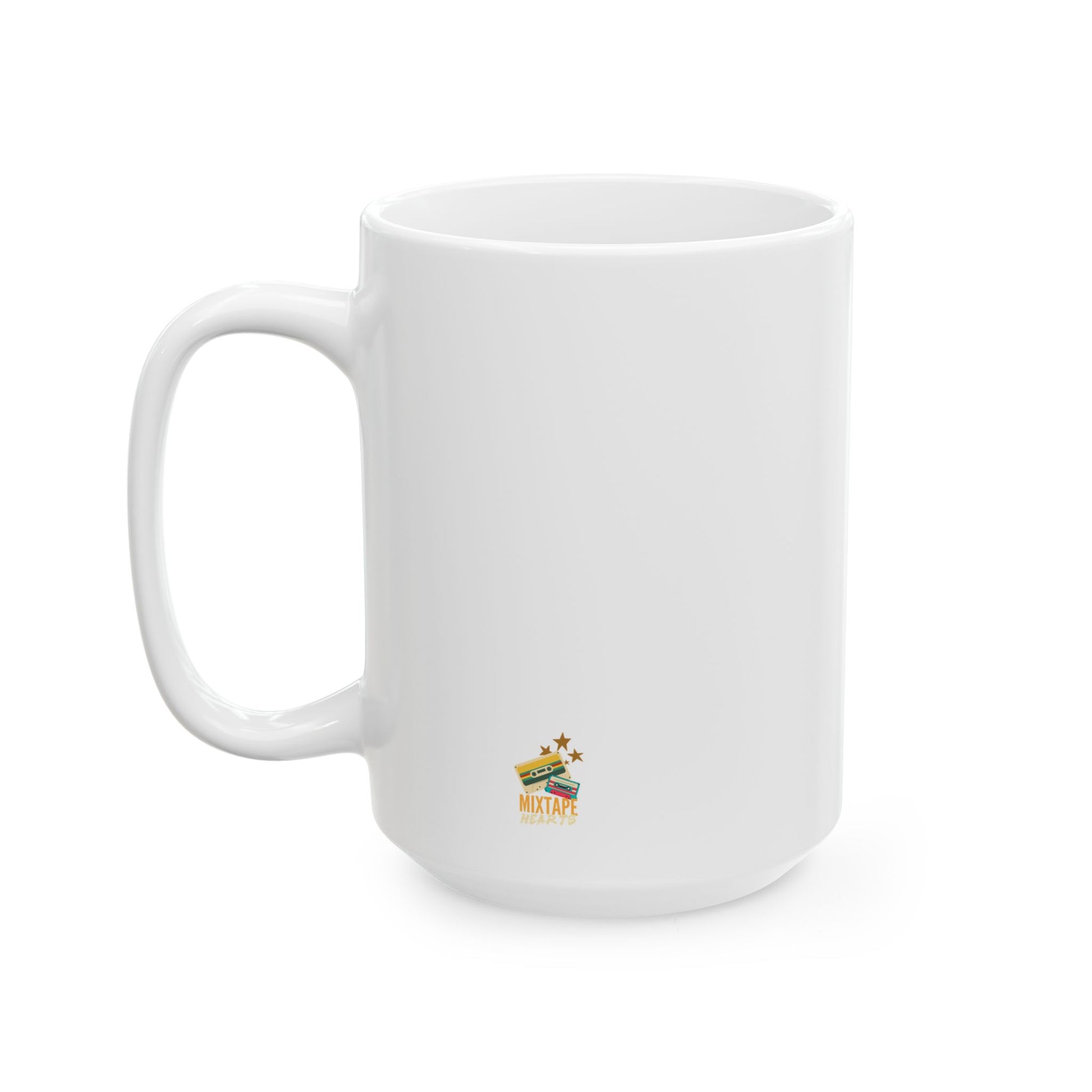 The Real MVP: My Walkman – Vintage 90s Coffee Mug - Fun Coffee Cup for Moms, Gifts for Mother's Day, Personalized Drinkware, Funny Mama Mug, Everyday Use - Mixtape Hearts