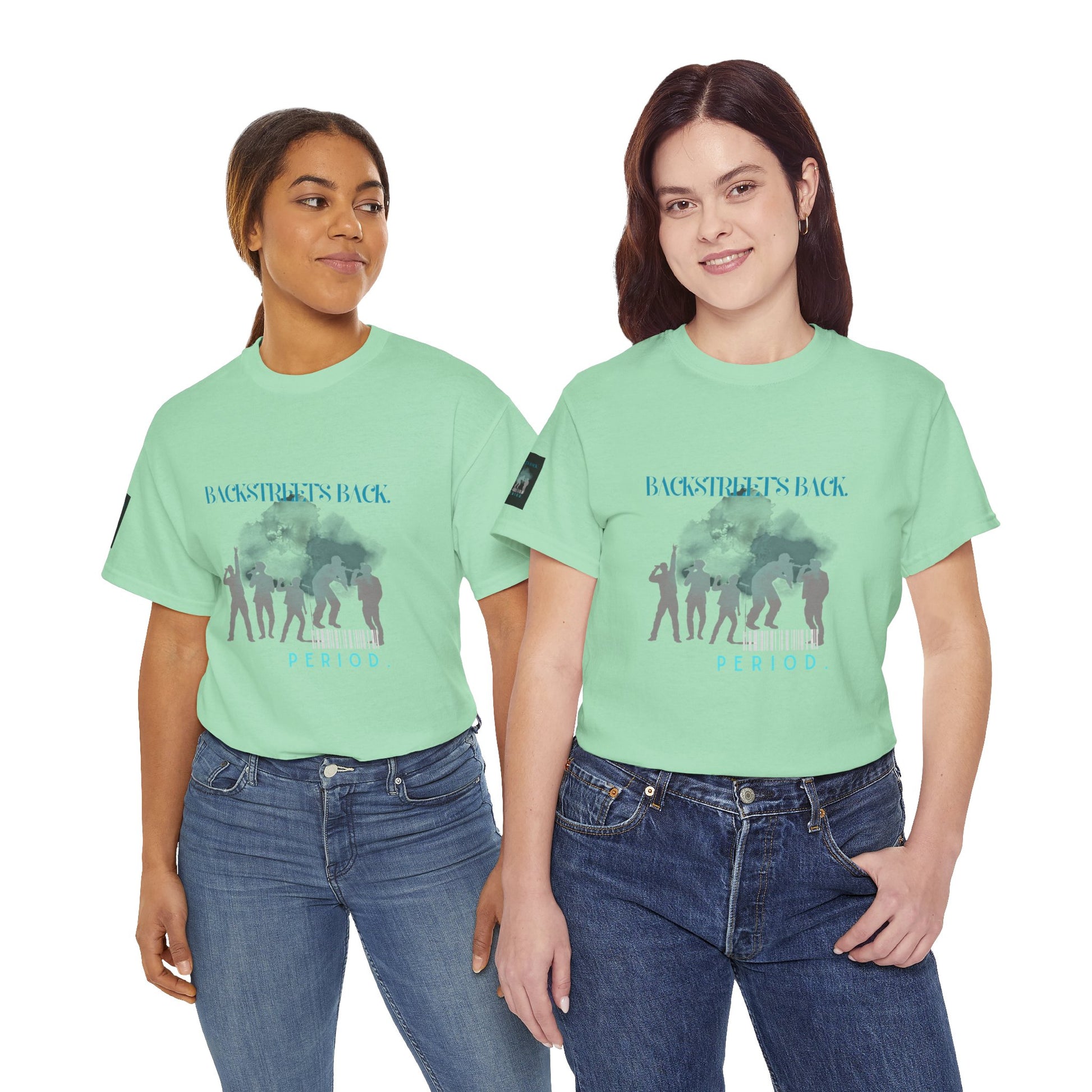 90s Pop Nostalgia Unisex Tee - Backstreet's Back Design - Mixtape Hearts