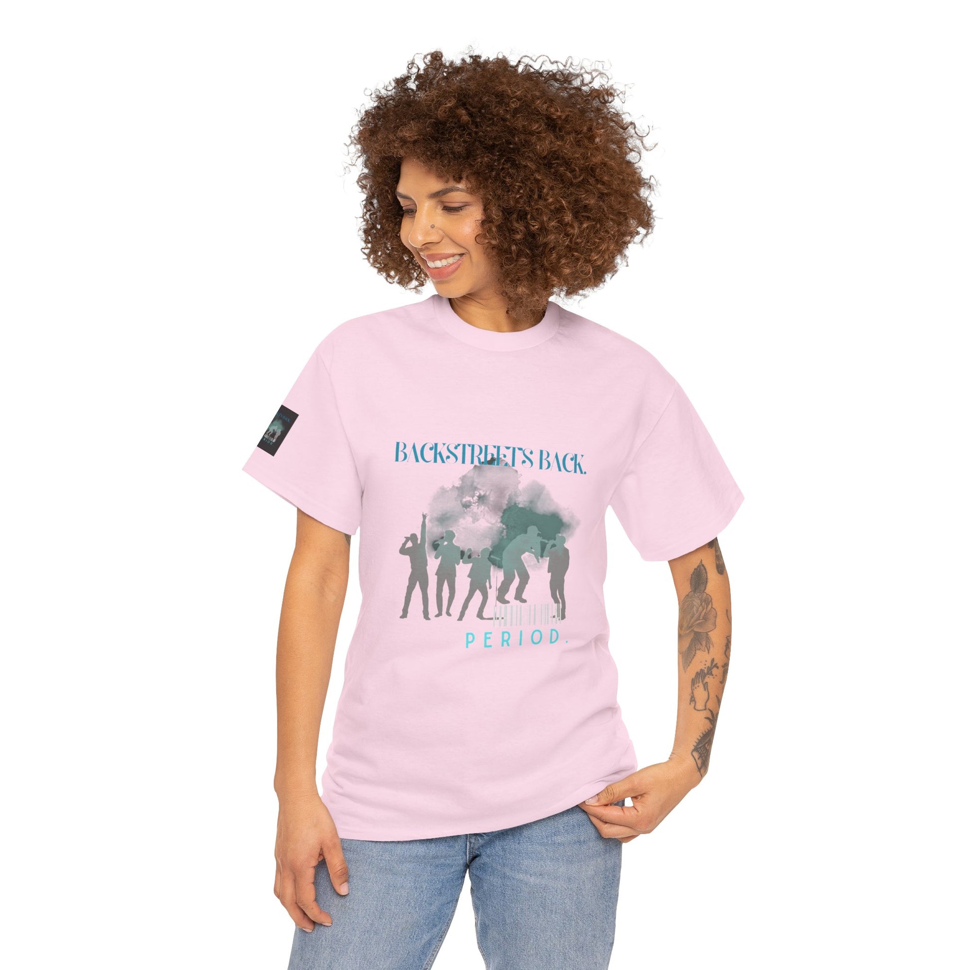 90s Pop Nostalgia Unisex Tee - Backstreet's Back Design - Mixtape Hearts