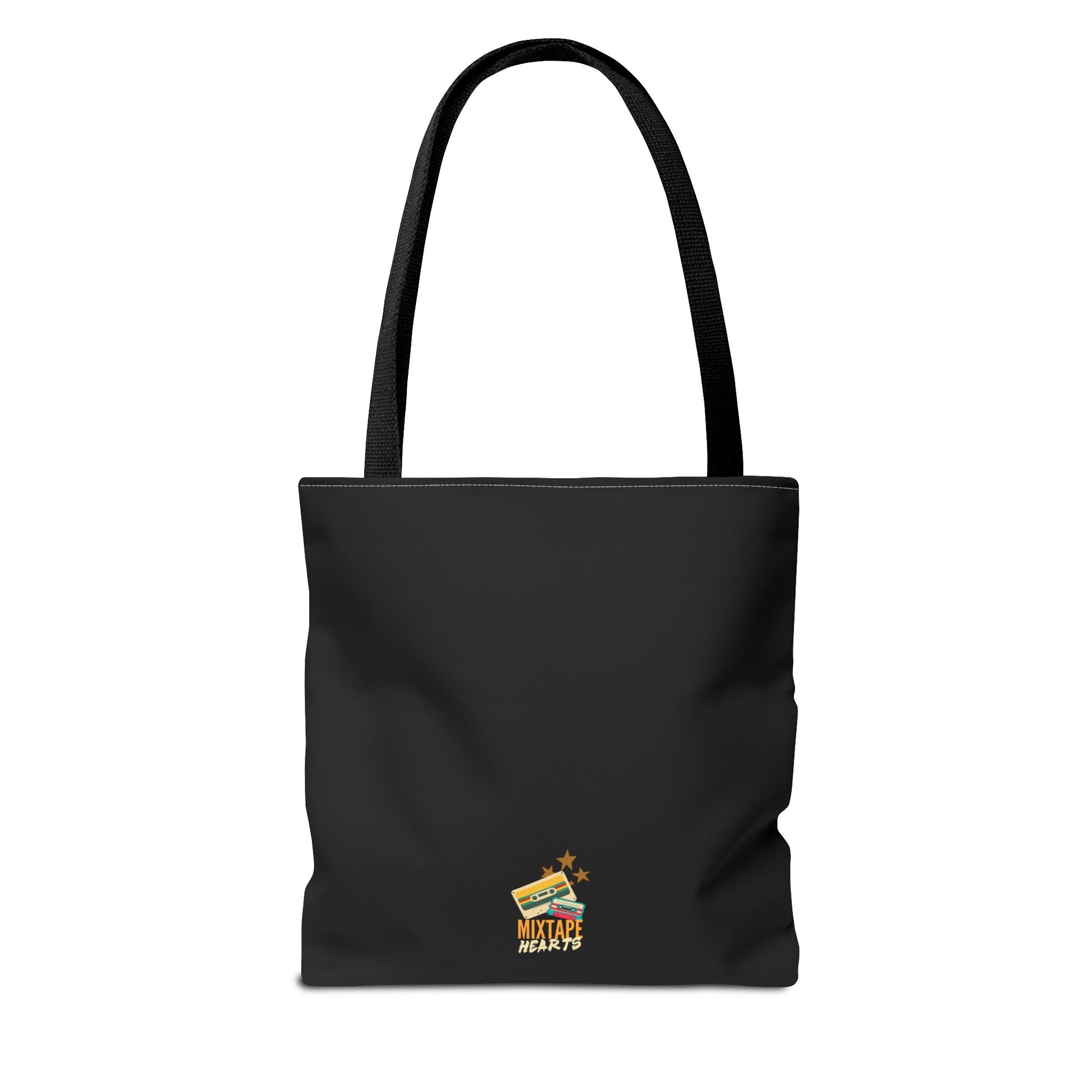 "Addicted to You" – Emotional Baggage Carry-All Tote, Music Lover Gift, Rock & Roll Style, Concert Tote, Gift for Him/Her, Festival Essentials - Mixtape Hearts