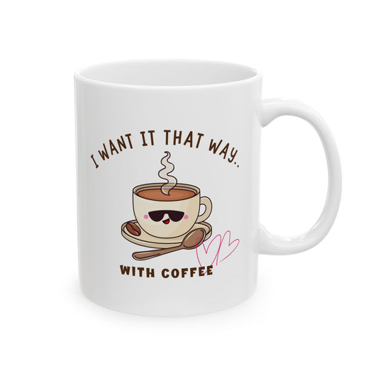 Mug - 90s Nostalgic Backstreet Boys I Want It That Way Coffee - Mixtape Hearts