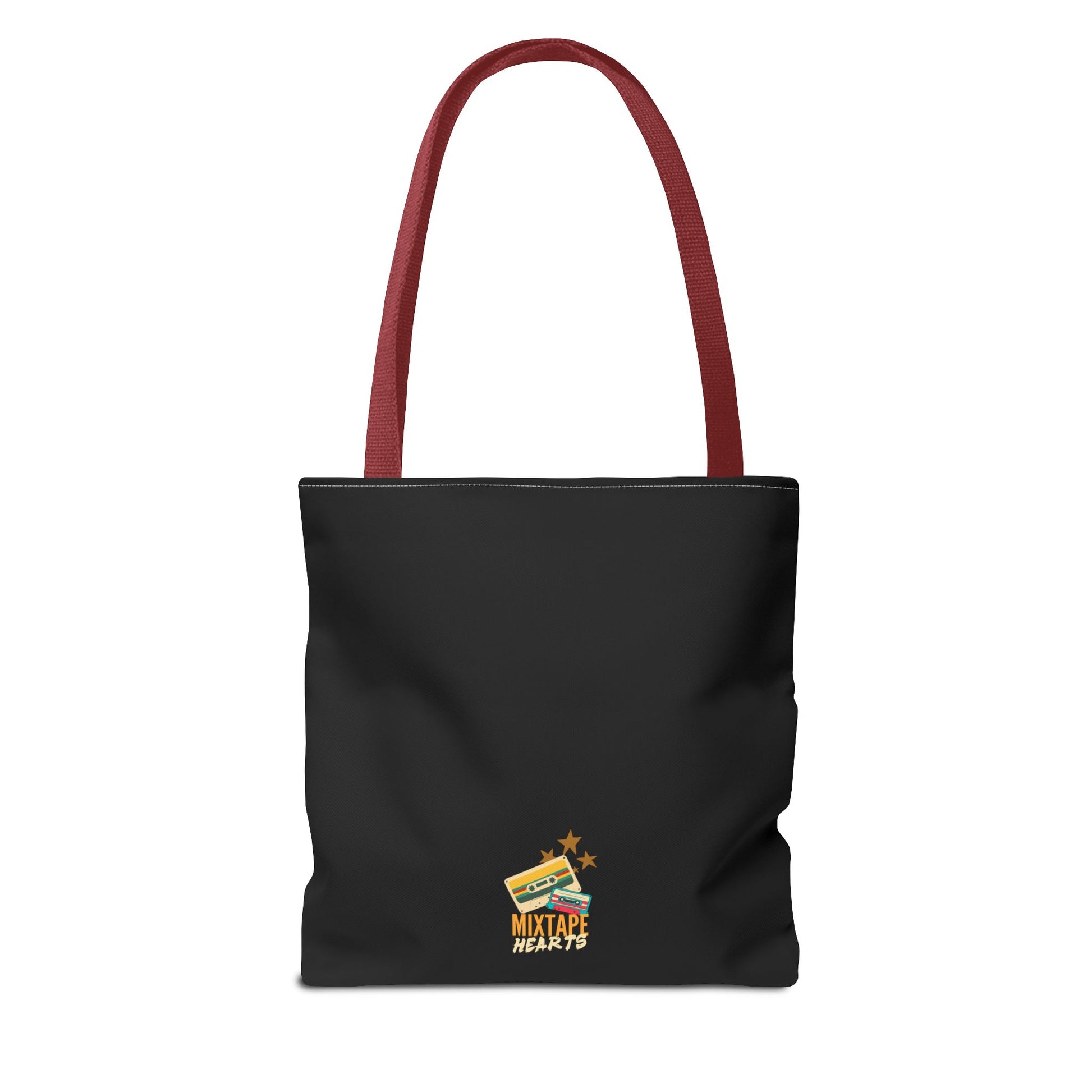 I’m Just a Kid Tote Bag – 2000s Pop Punk Aesthetic Canvas Bag for Emo Fans | Fun and Stylish Carryall | Great for School, Beach, Gifts, Everyday Use, AOP Design - Mixtape Hearts