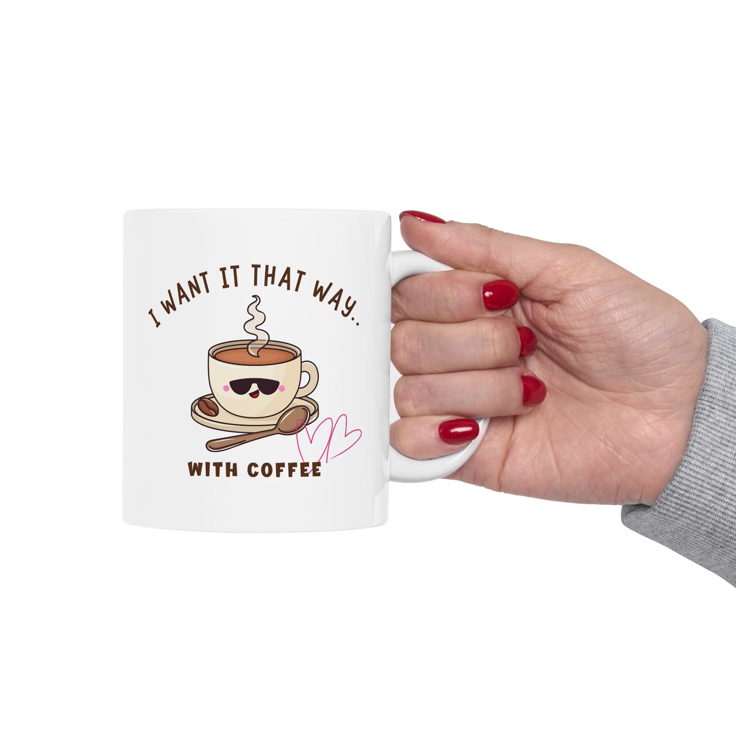 Mug - 90s Nostalgic Backstreet Boys I Want It That Way Coffee - Mixtape Hearts