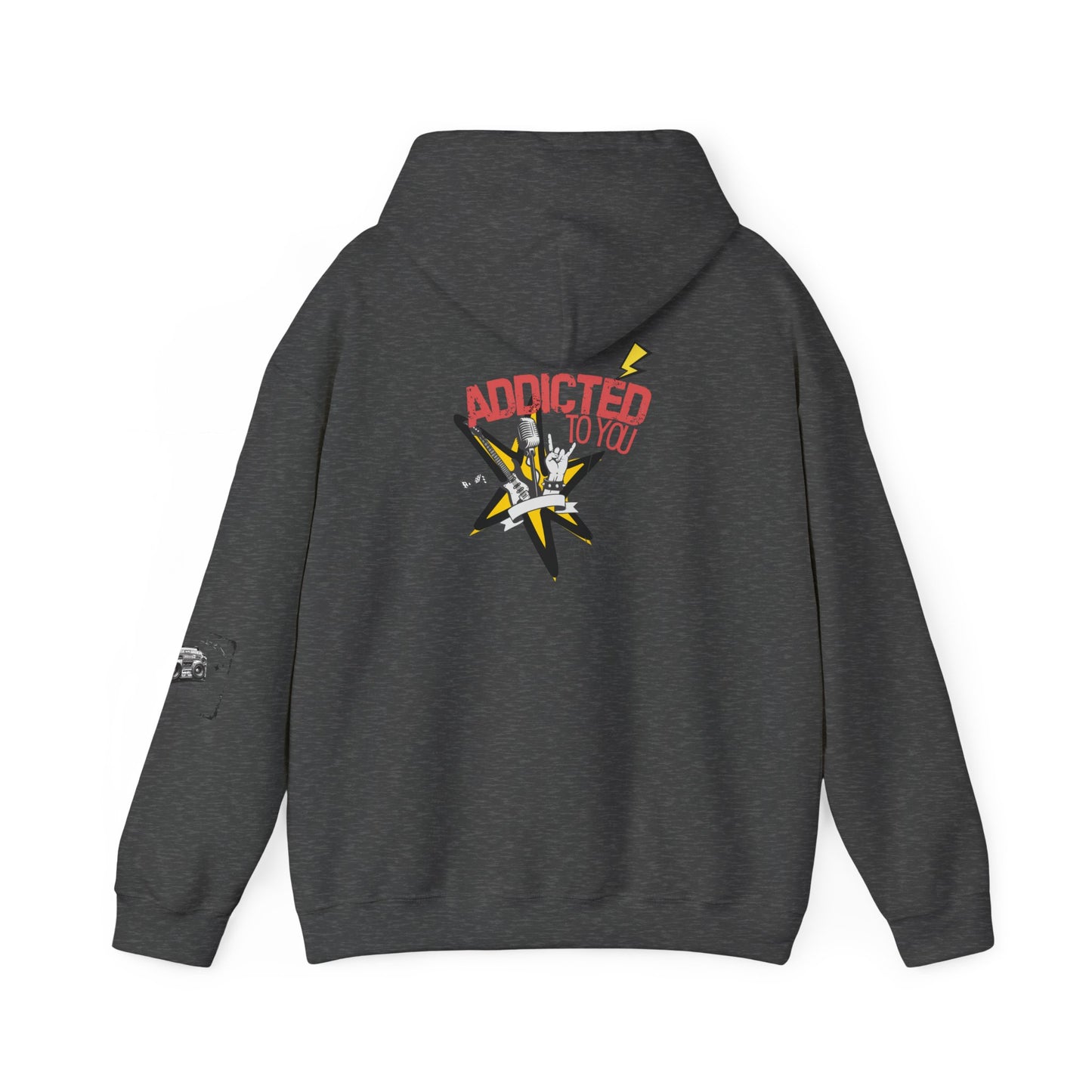 "Addicted to You" – Hoodie for the Lovesick & Lyrical - Addicted to You, Cute Gift for Her, Stylish Streetwear, Cozy Layering Piece, Unique Graphic Hoodie