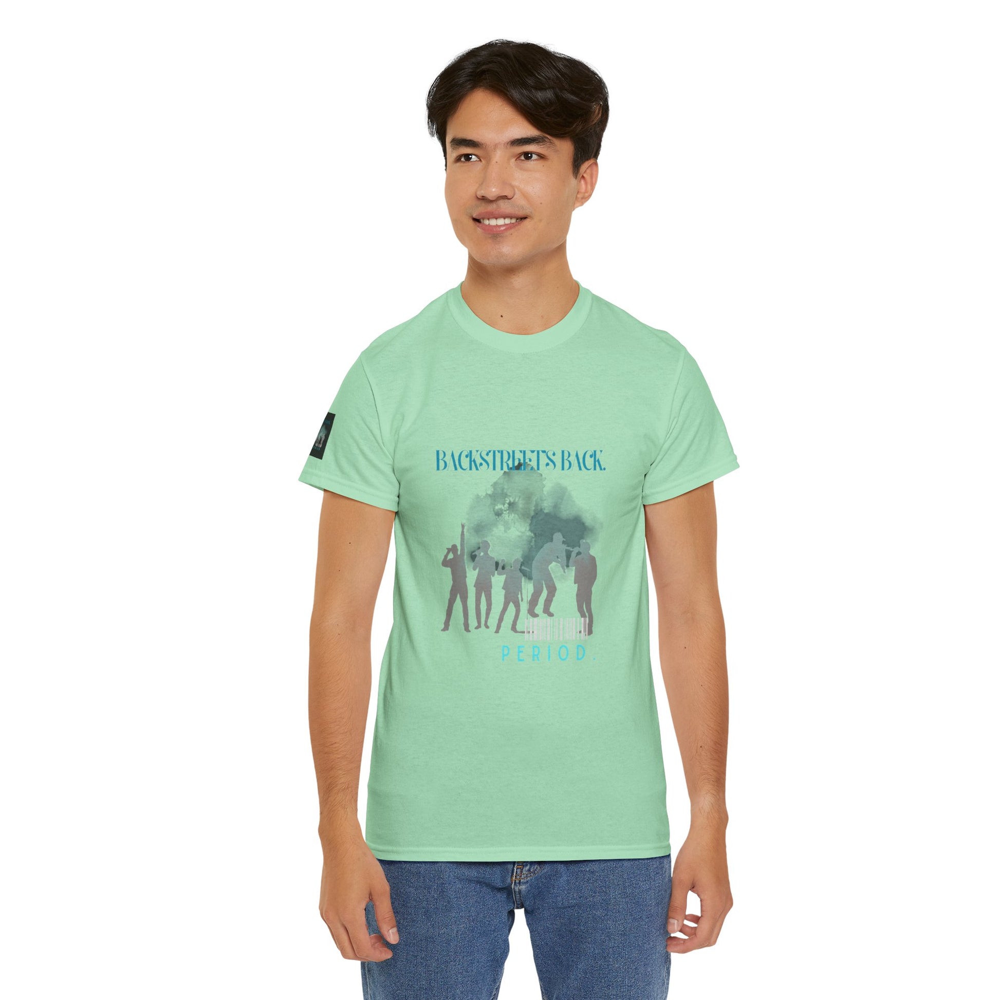 90s Pop Nostalgia Unisex Tee - Backstreet's Back Design - Mixtape Hearts
