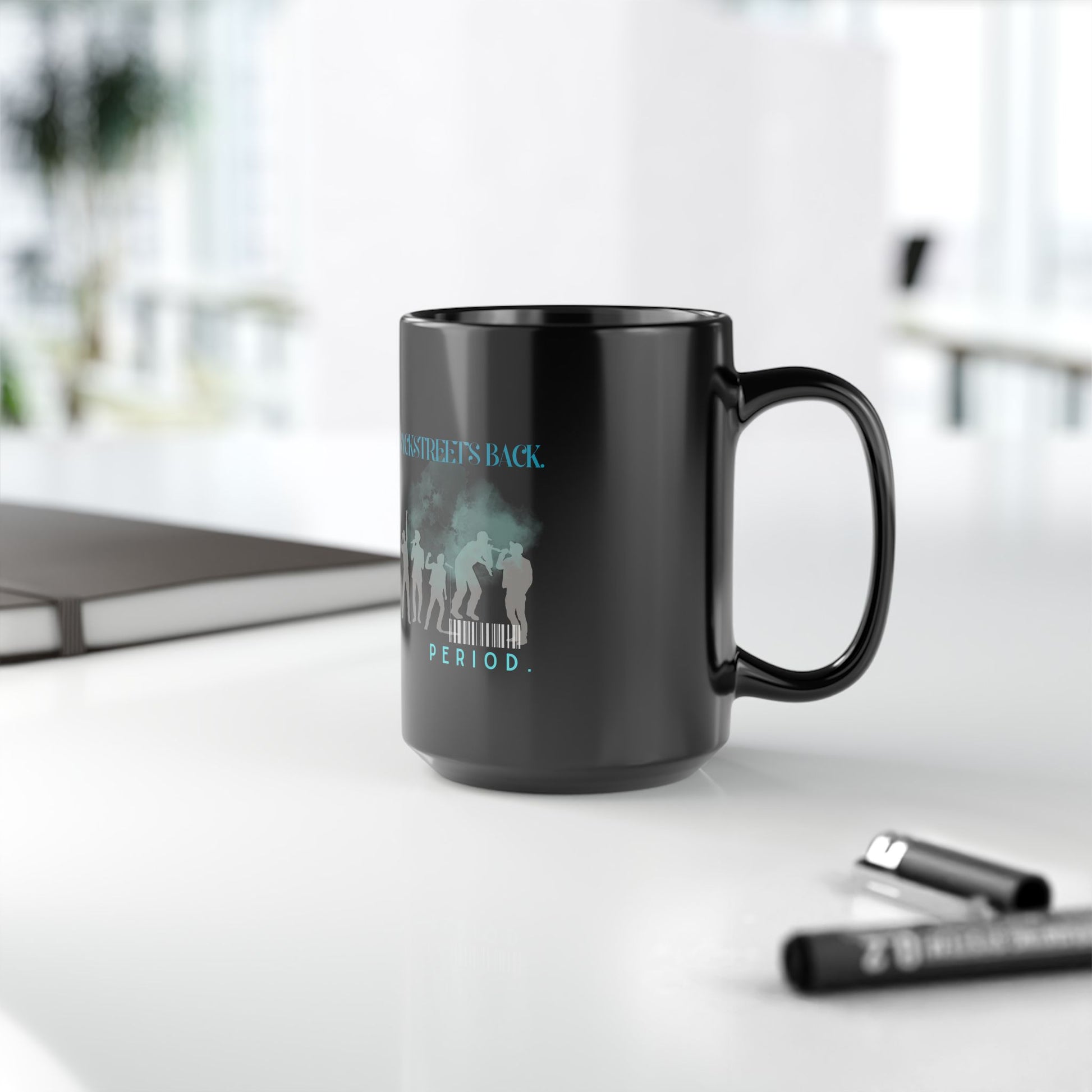 Mug 90s Boyband Backstreet Boys - Backstreet's Back Pop Nostalgic Chill - Mixtape Hearts