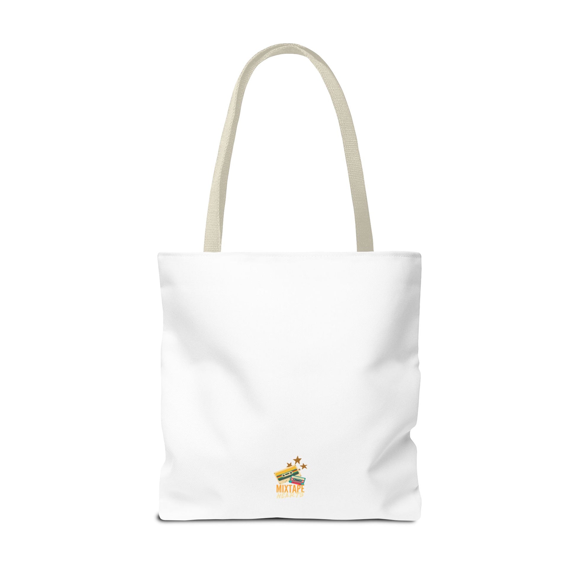 My Playlist Was My Diary – Emotional Era Tote Bag - AOP, Fun and Stylish, Perfect for Music Lovers, Gift for Friends, Everyday Use, Beach Bag, Eco-Friendly - Mixtape Hearts