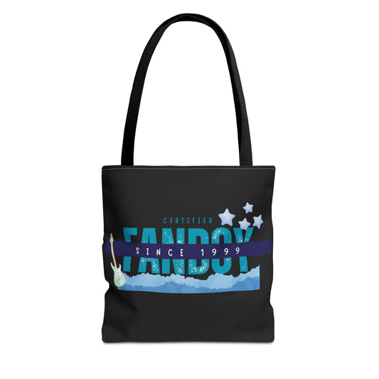 Certified Fanboy Since 1999 – Pop Music Tote Bag – Nostalgic Music Tote - Mixtape Hearts