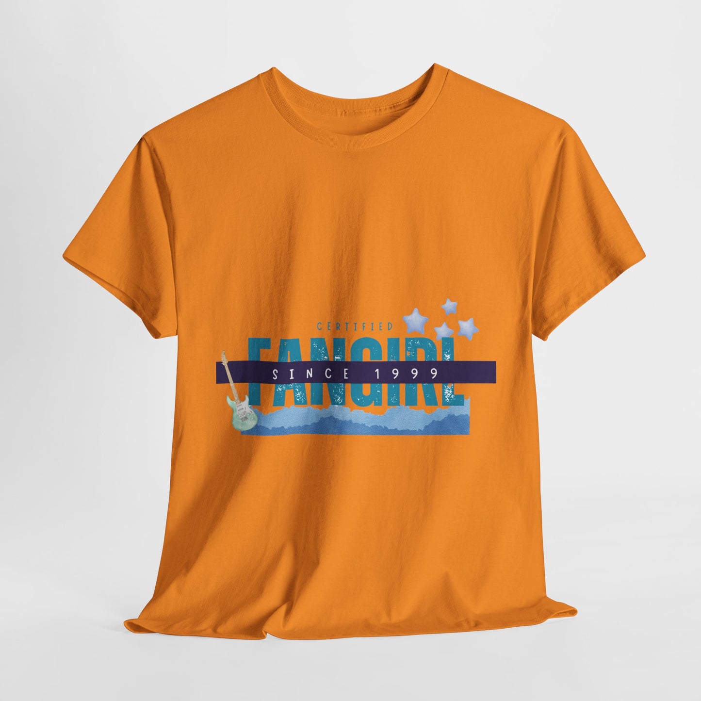 Certified Fangirl Since 1999 – Retro Pop Music Tee, Casual Tee, Graphic T-Shirt, Gift for Fans, Summer Wear, Everyday Comfort - Mixtape Hearts