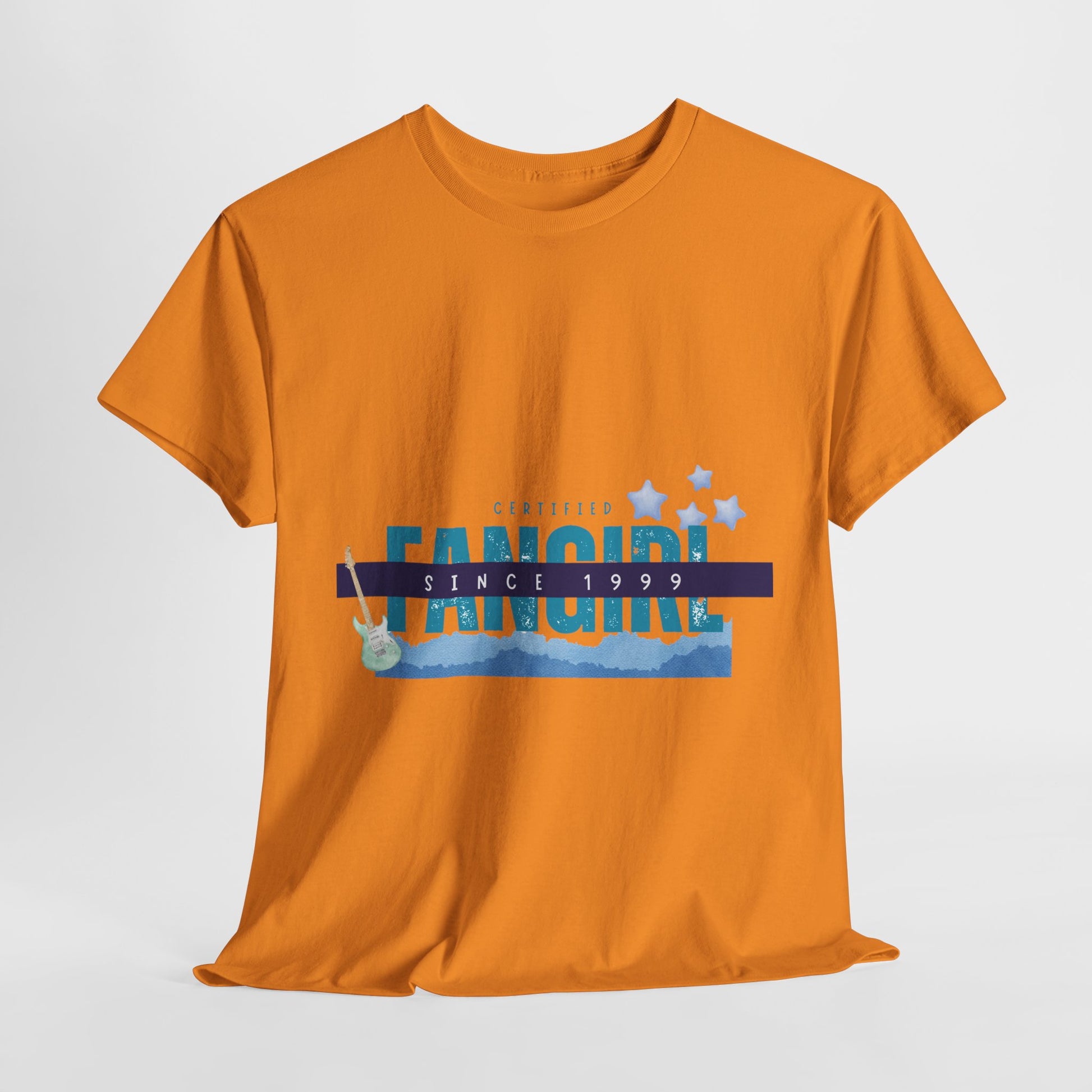 Certified Fangirl Since 1999 – Retro Pop Music Tee, Casual Tee, Graphic T-Shirt, Gift for Fans, Summer Wear, Everyday Comfort - Mixtape Hearts