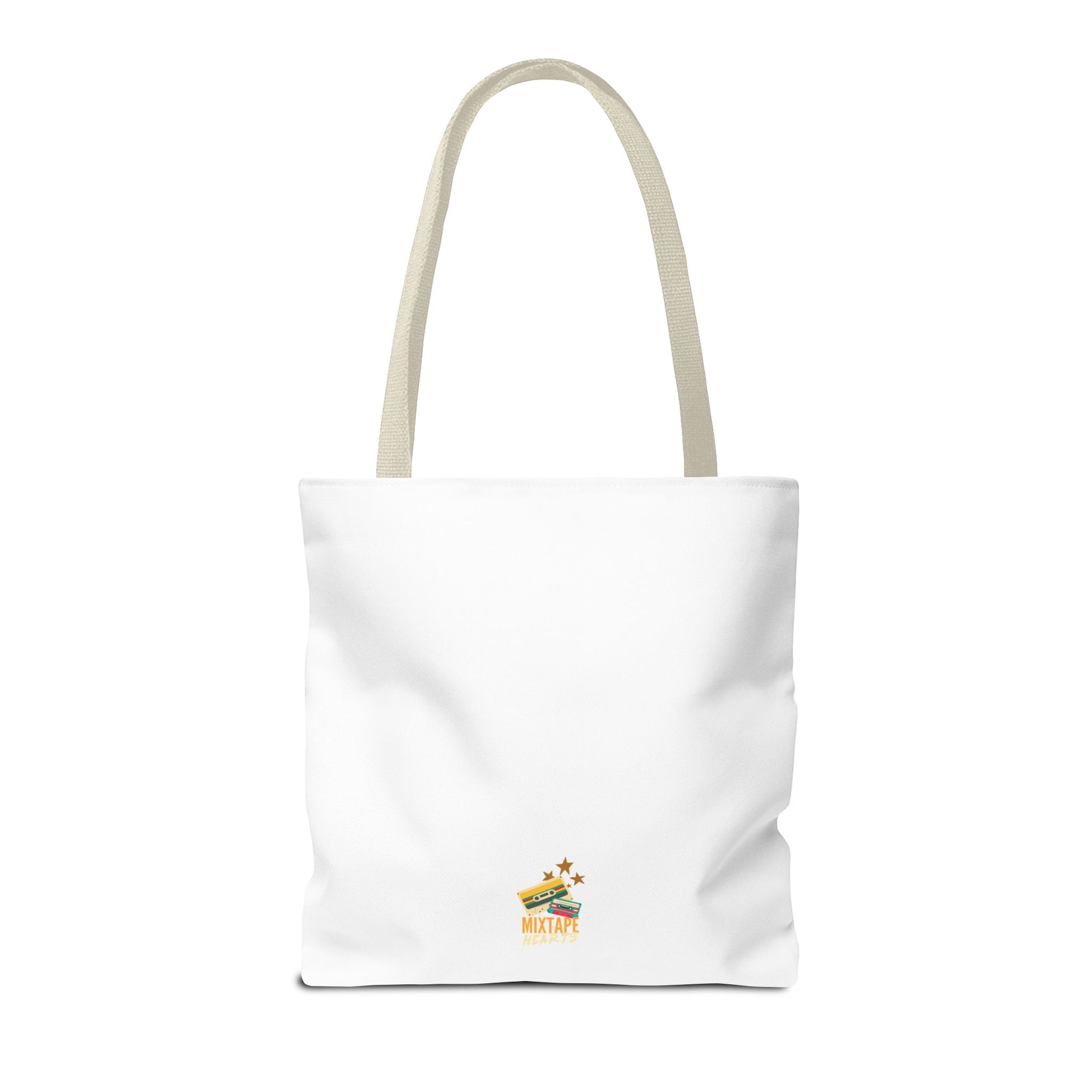 “I’m Just a Kid” Emotional Baggage Tote, Fun Kids Tote, Birthday Gift, School Bag, Everyday Essentials, AOP Design - Mixtape Hearts
